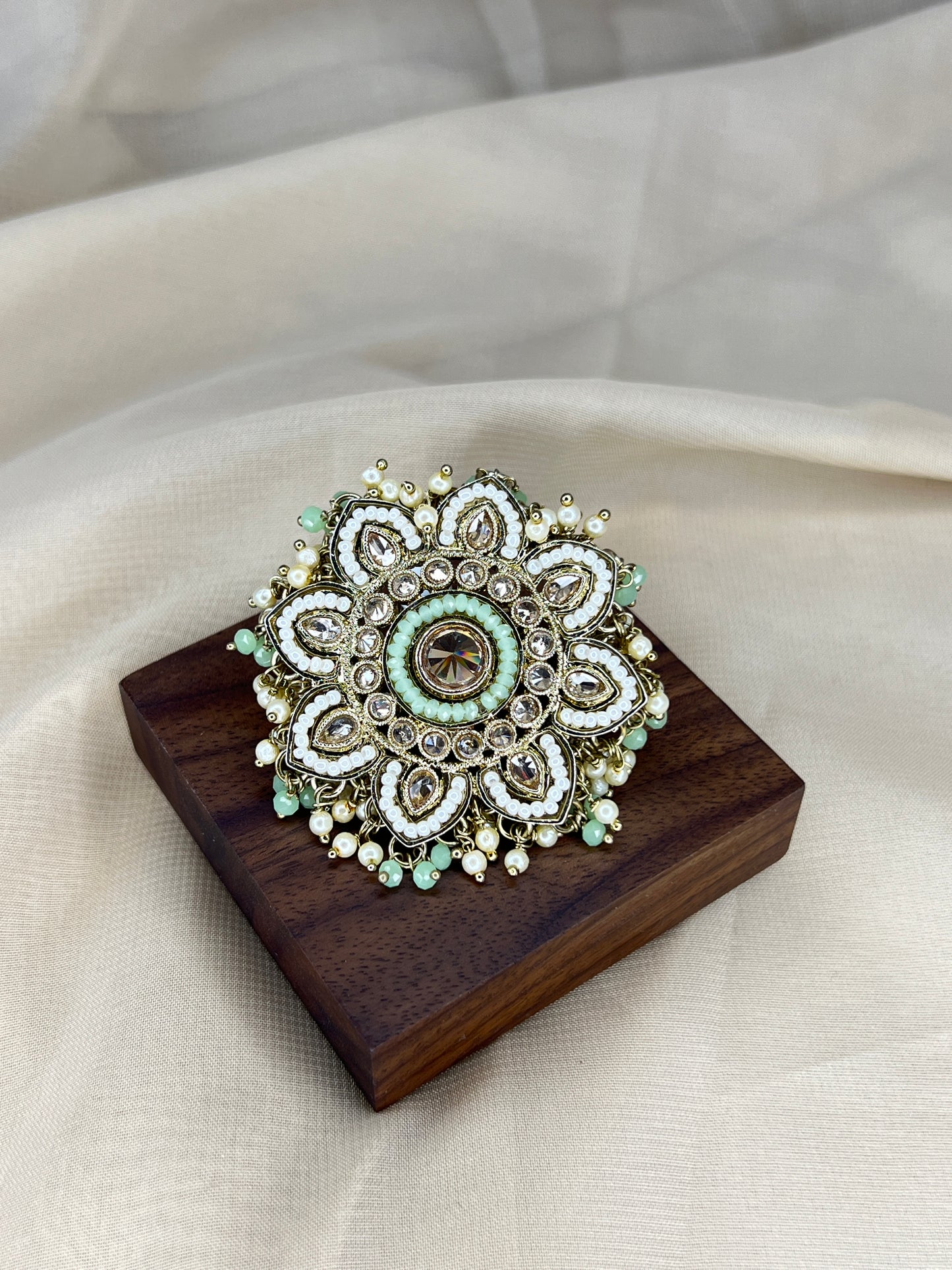 Large Statement Flower Ring