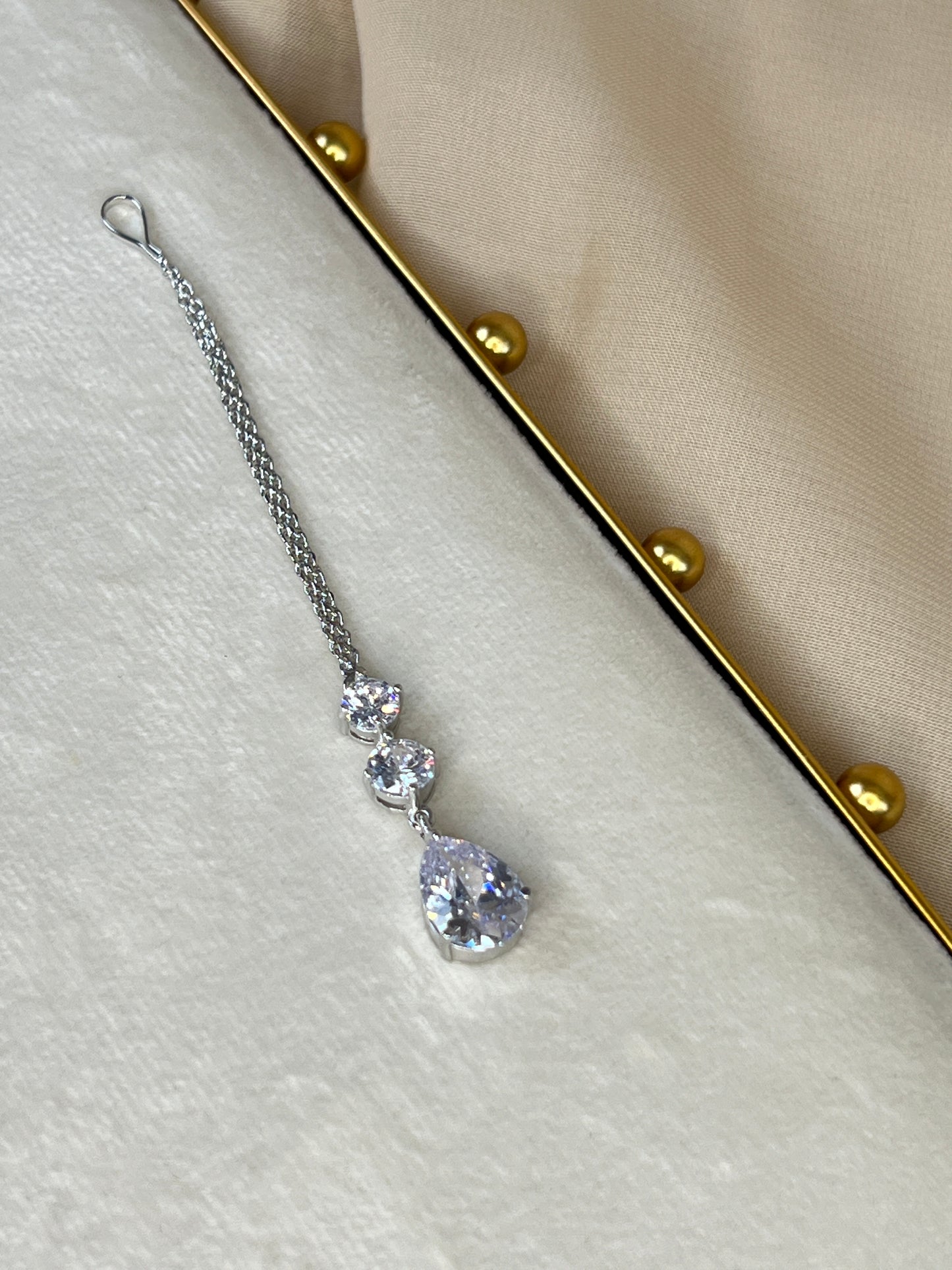 Dainty Small American Diamond Tikka