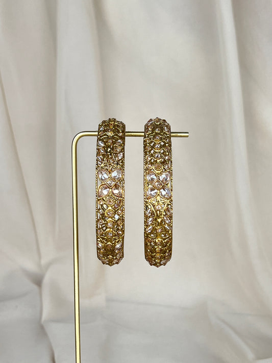 Polki Bangle Pair