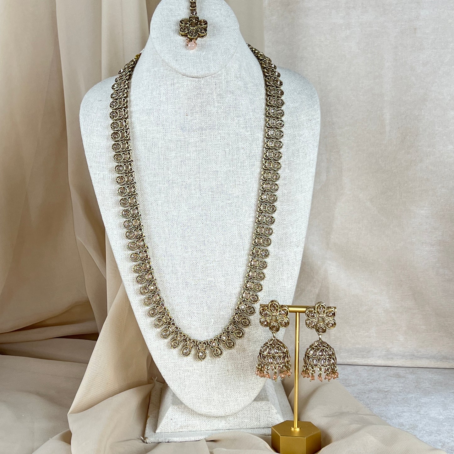 Long Haar | Mala | Necklace Set