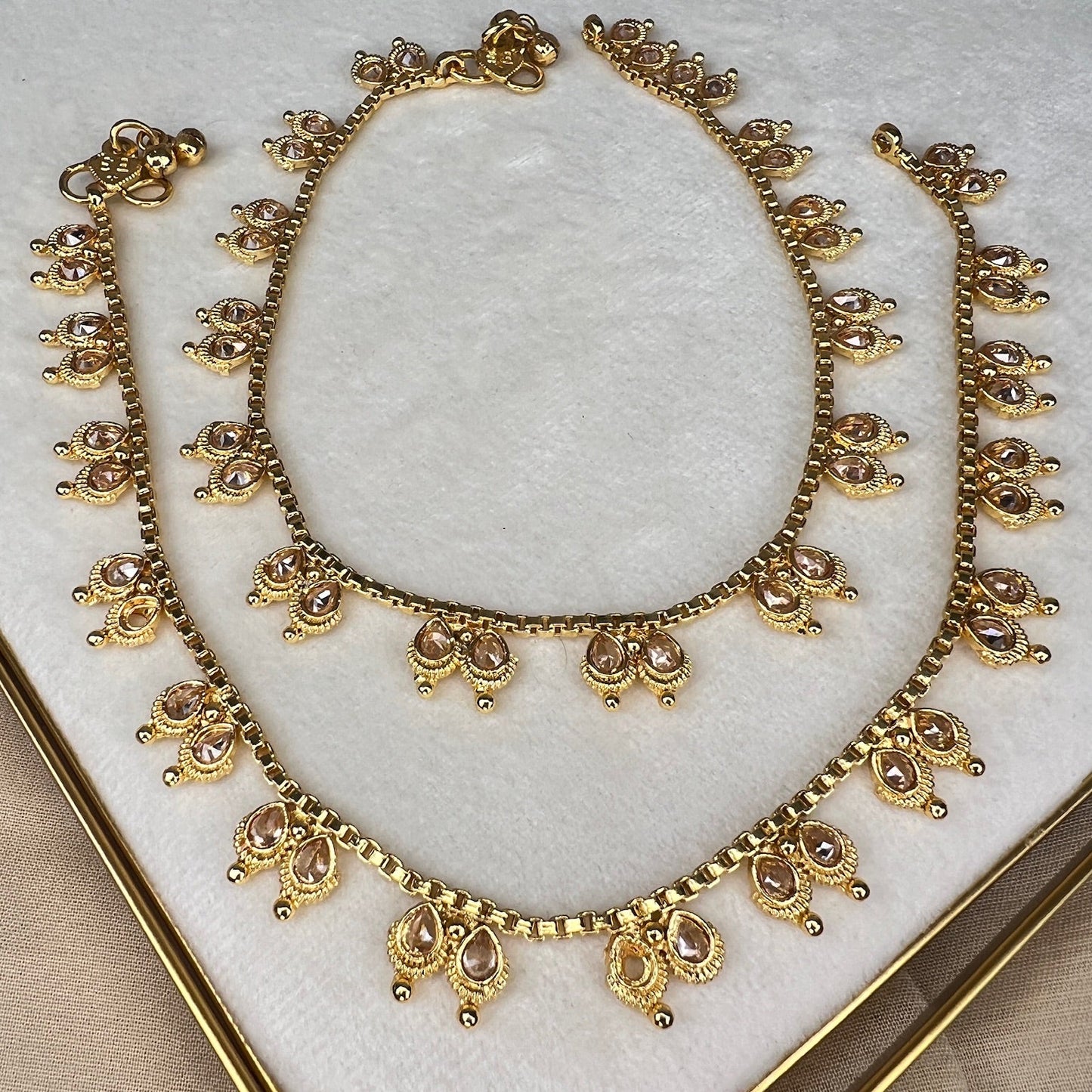Dainty Gold Payal | Anklet