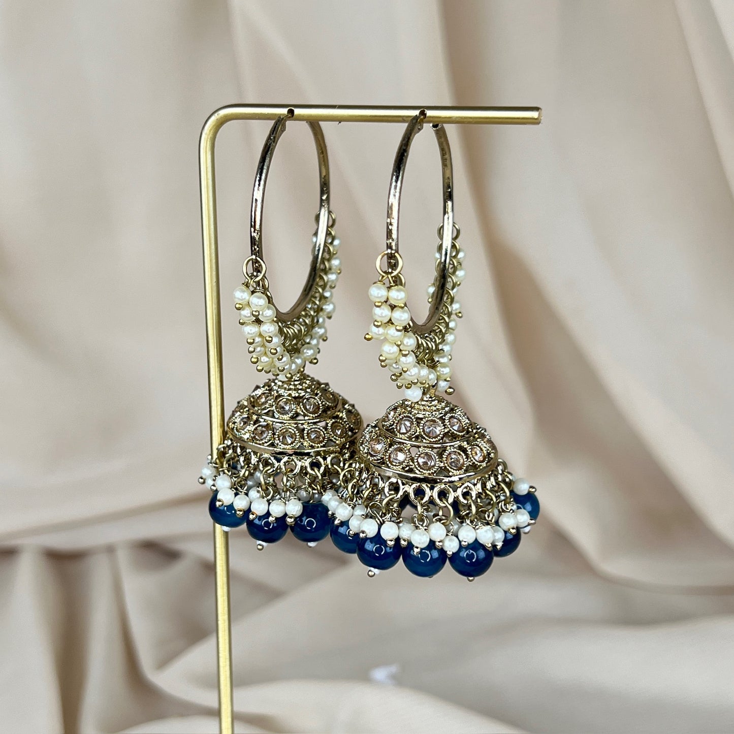 Large Bali Jhumka Hoops