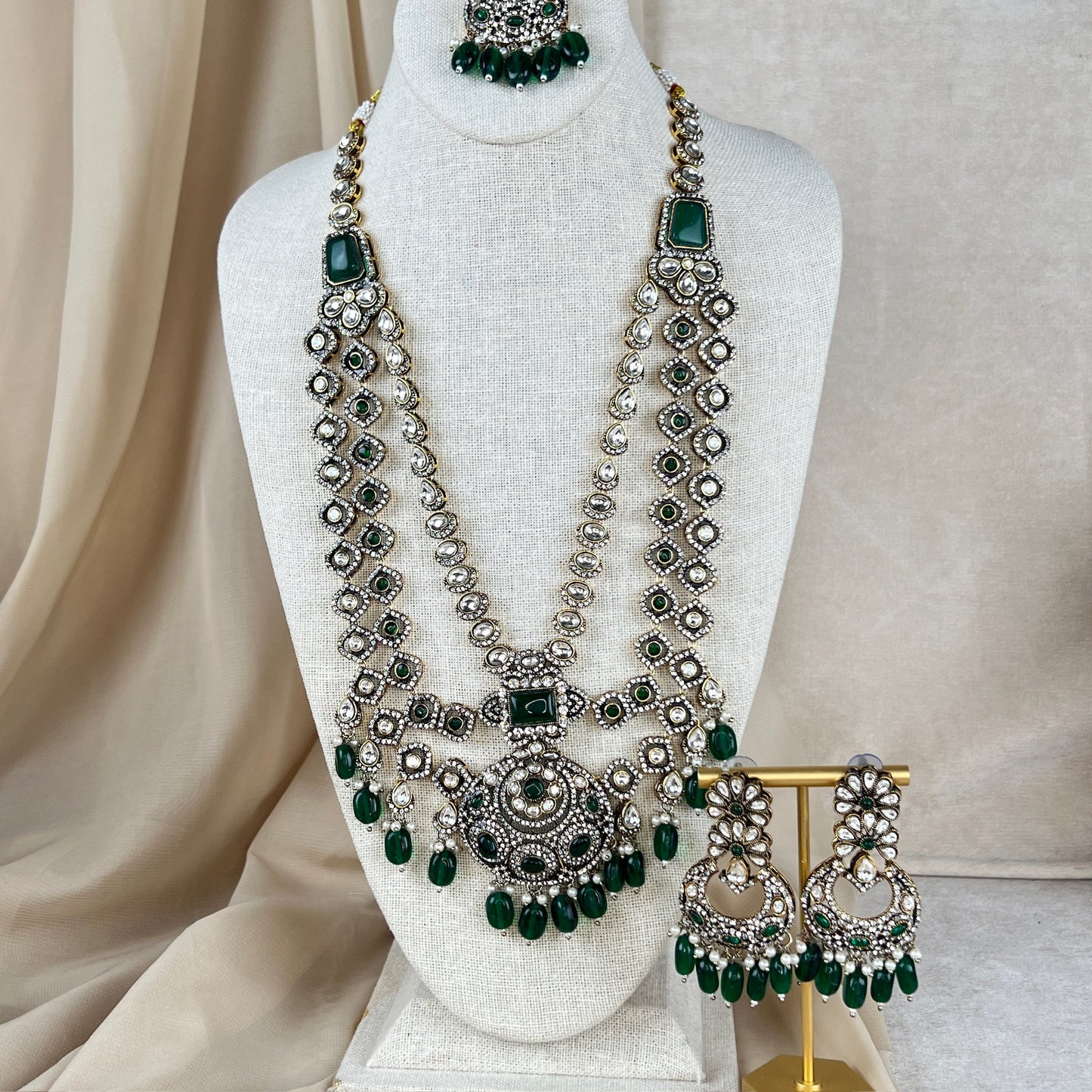 Kundan Long | Haar | Necklace Set