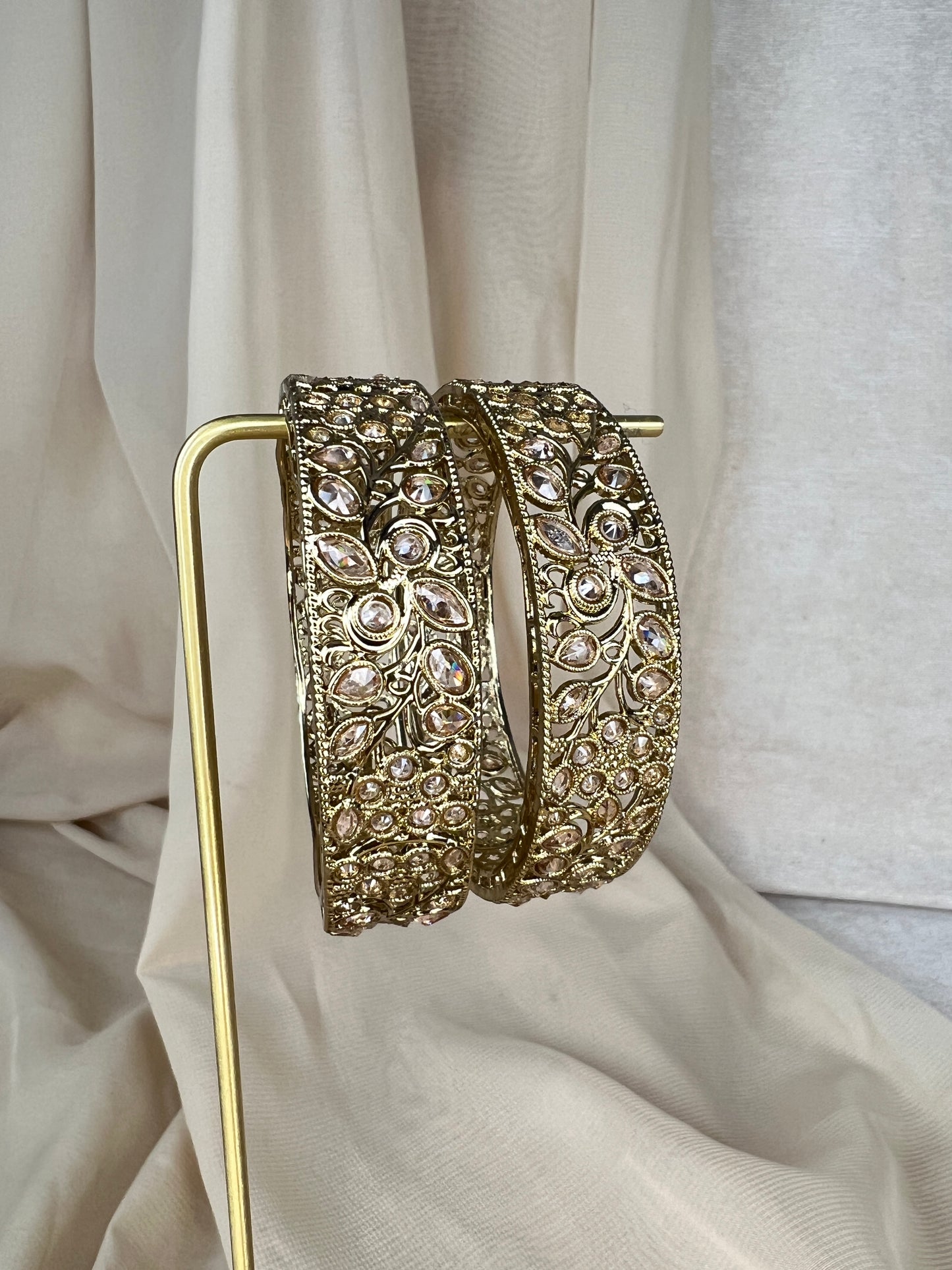 Polki Bangle Pair