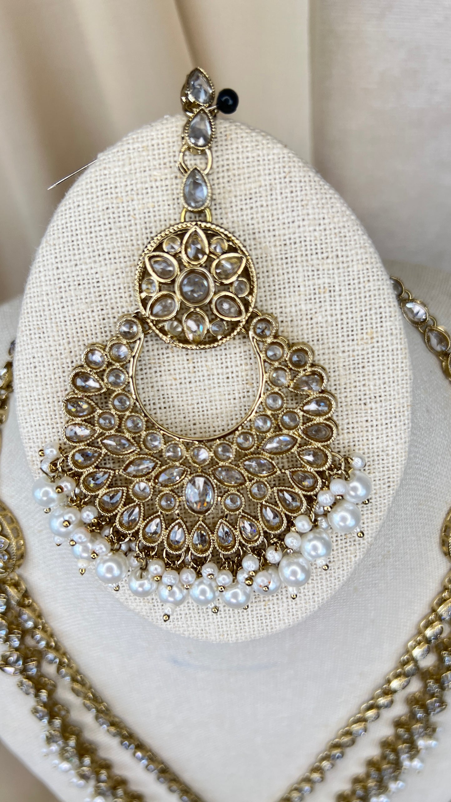 Polki Rani Haar | Mala | Long Necklace Set