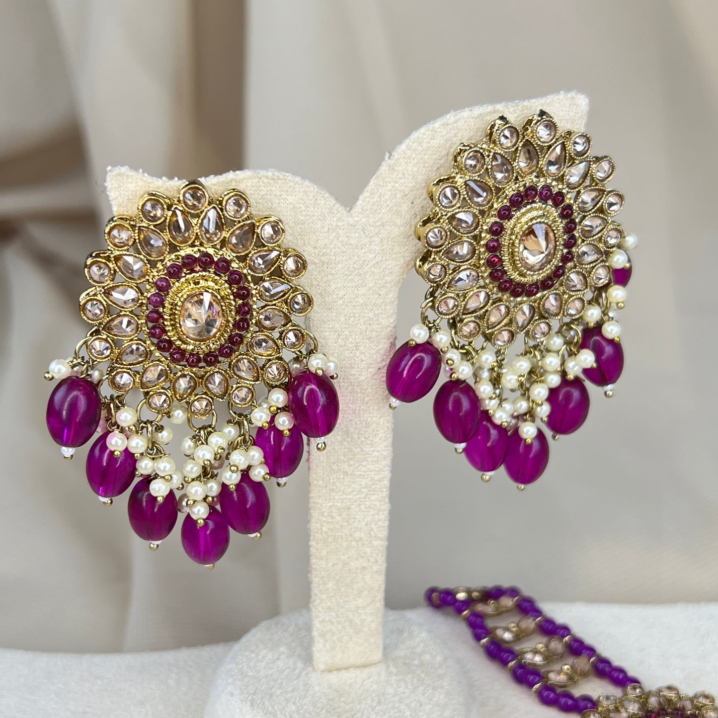 Earring and Tikka Set