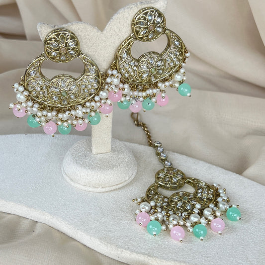 Earring & Tikka Set