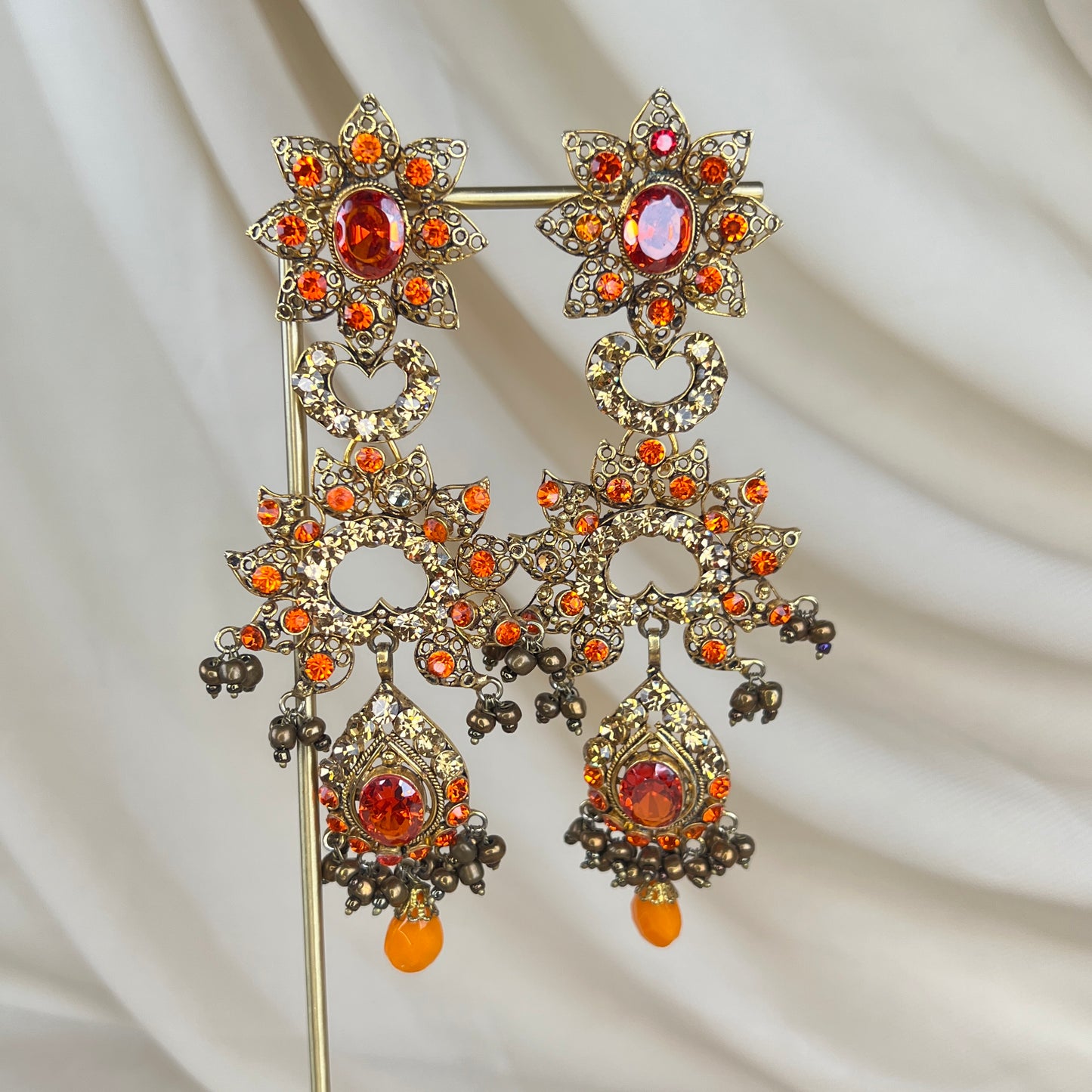 Orange Earrings