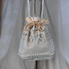 Embroidered Pearl Potli | Purse