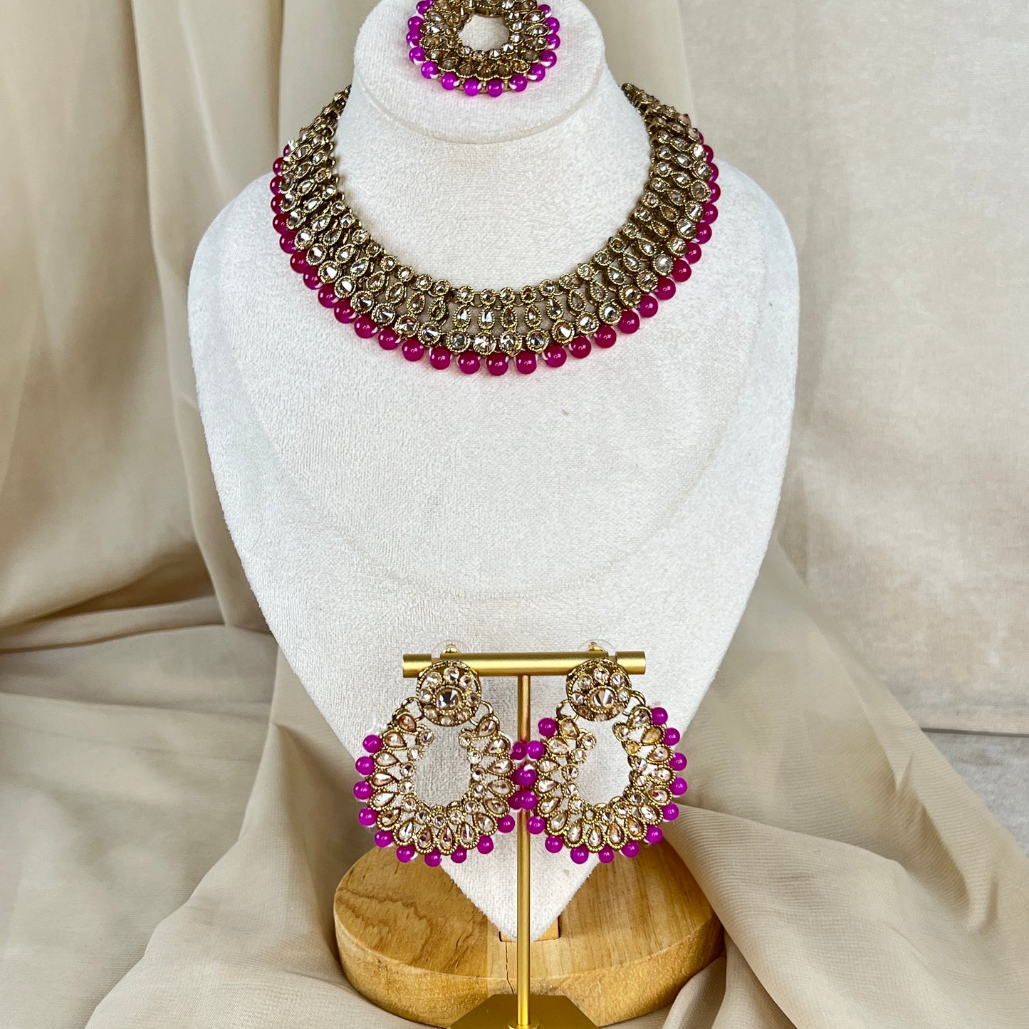 Polki Necklace Set