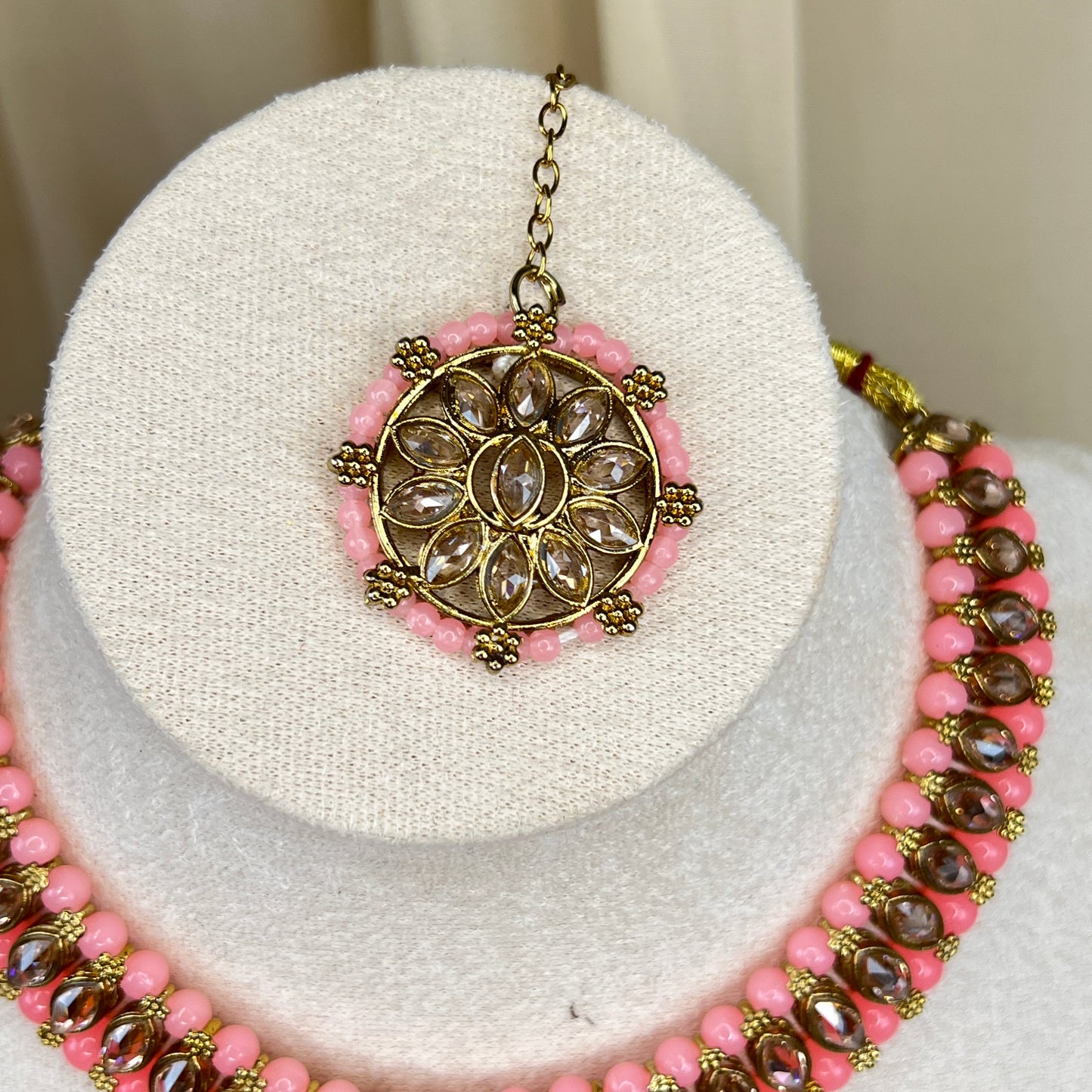 Dainty Necklace Set with Studs