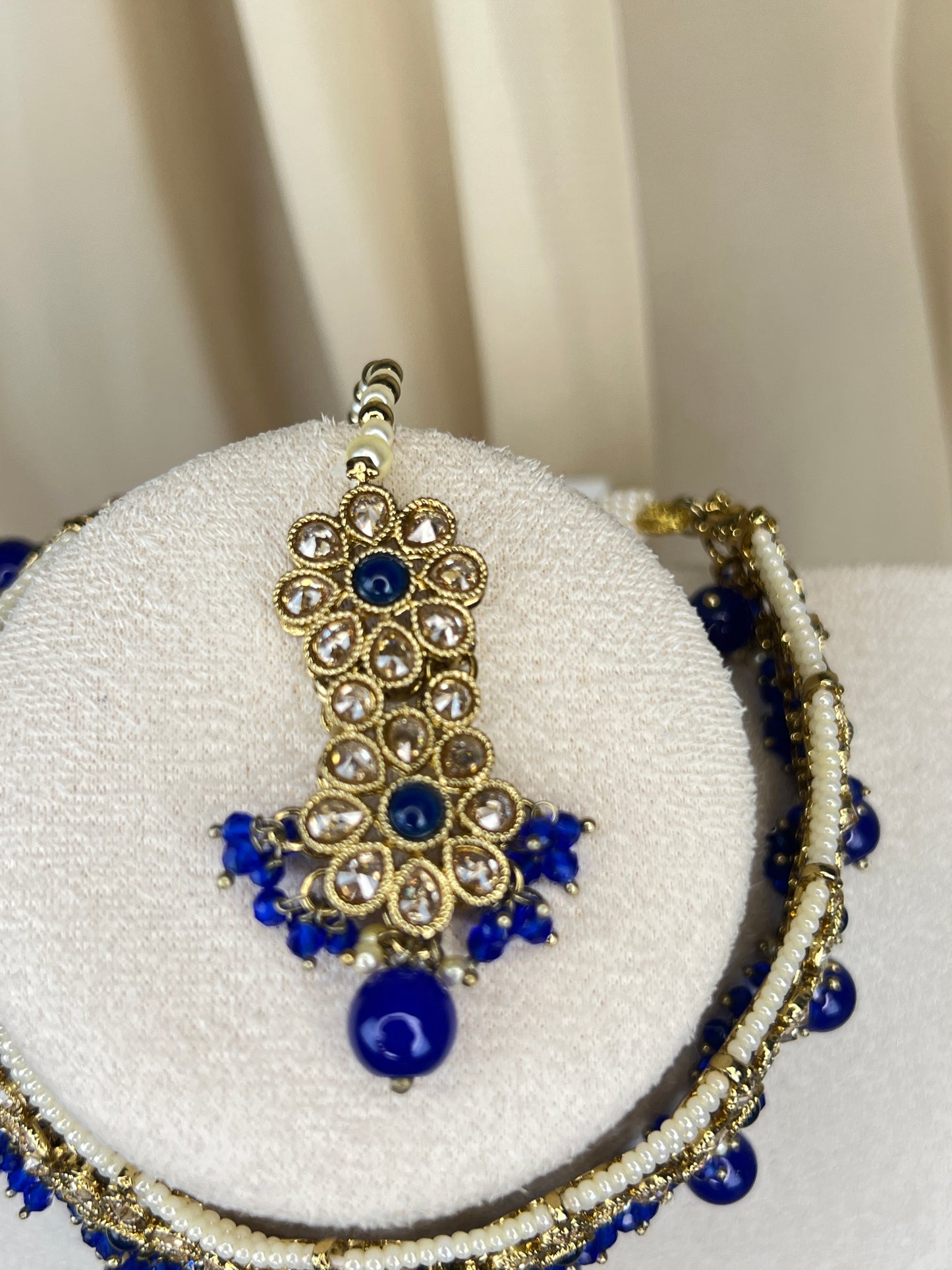 Polki Pearl Choker Set