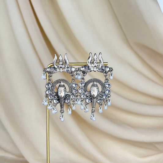 Oxidized Earrings