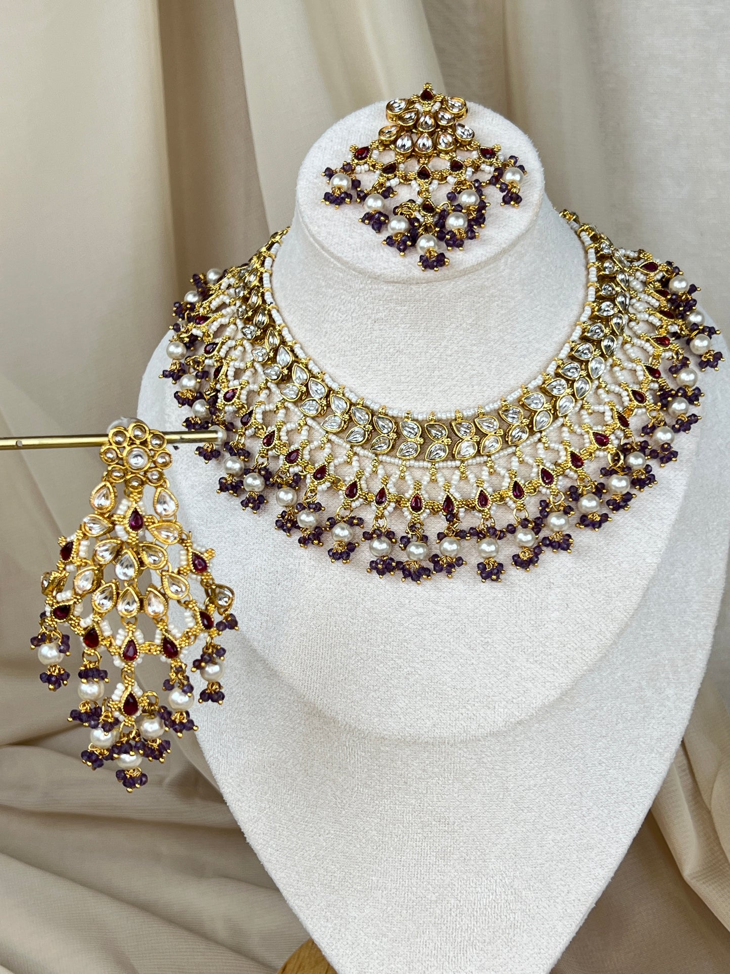 Kundan Necklace Set