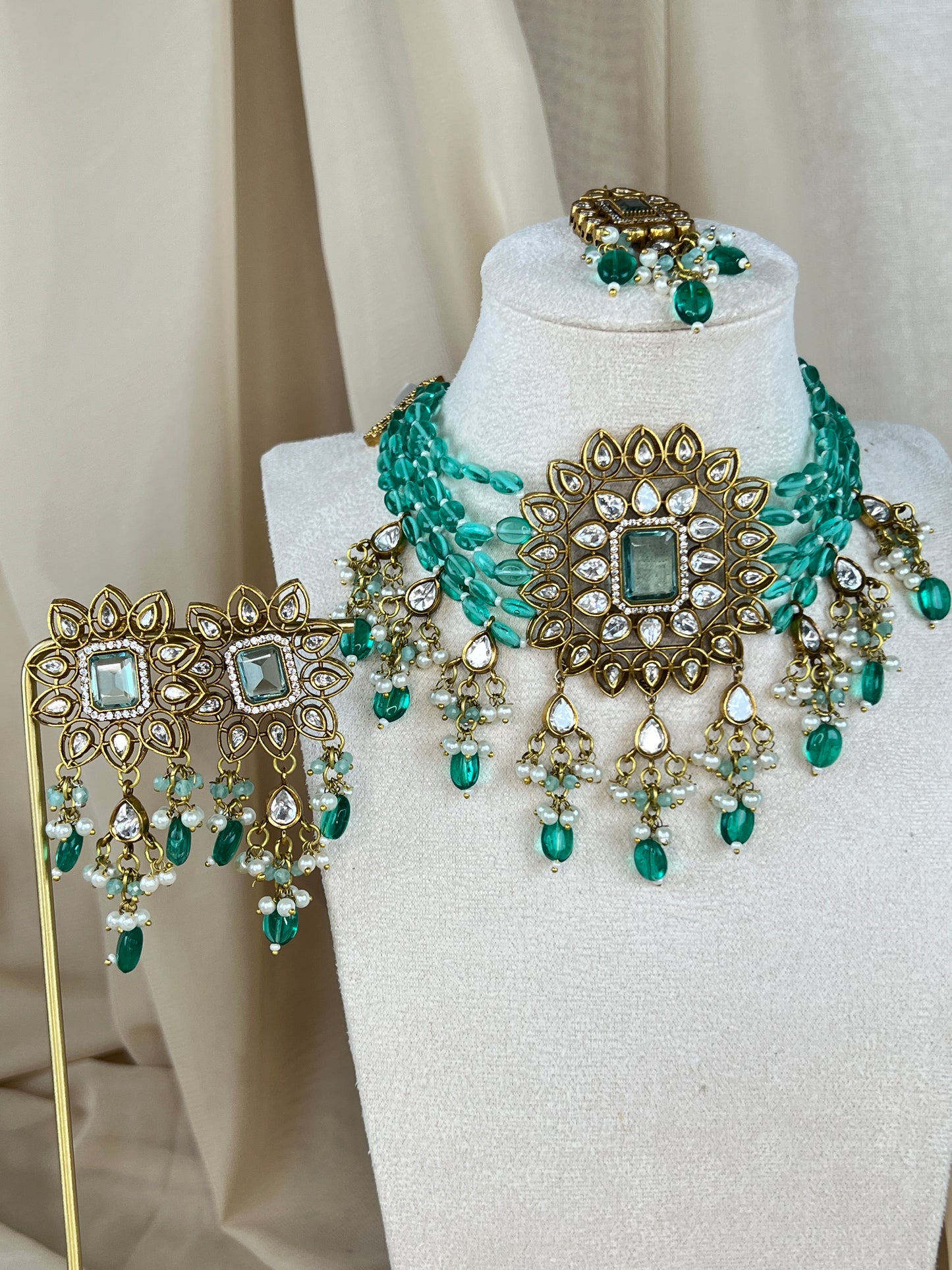 Pachi Kundan Choker Set