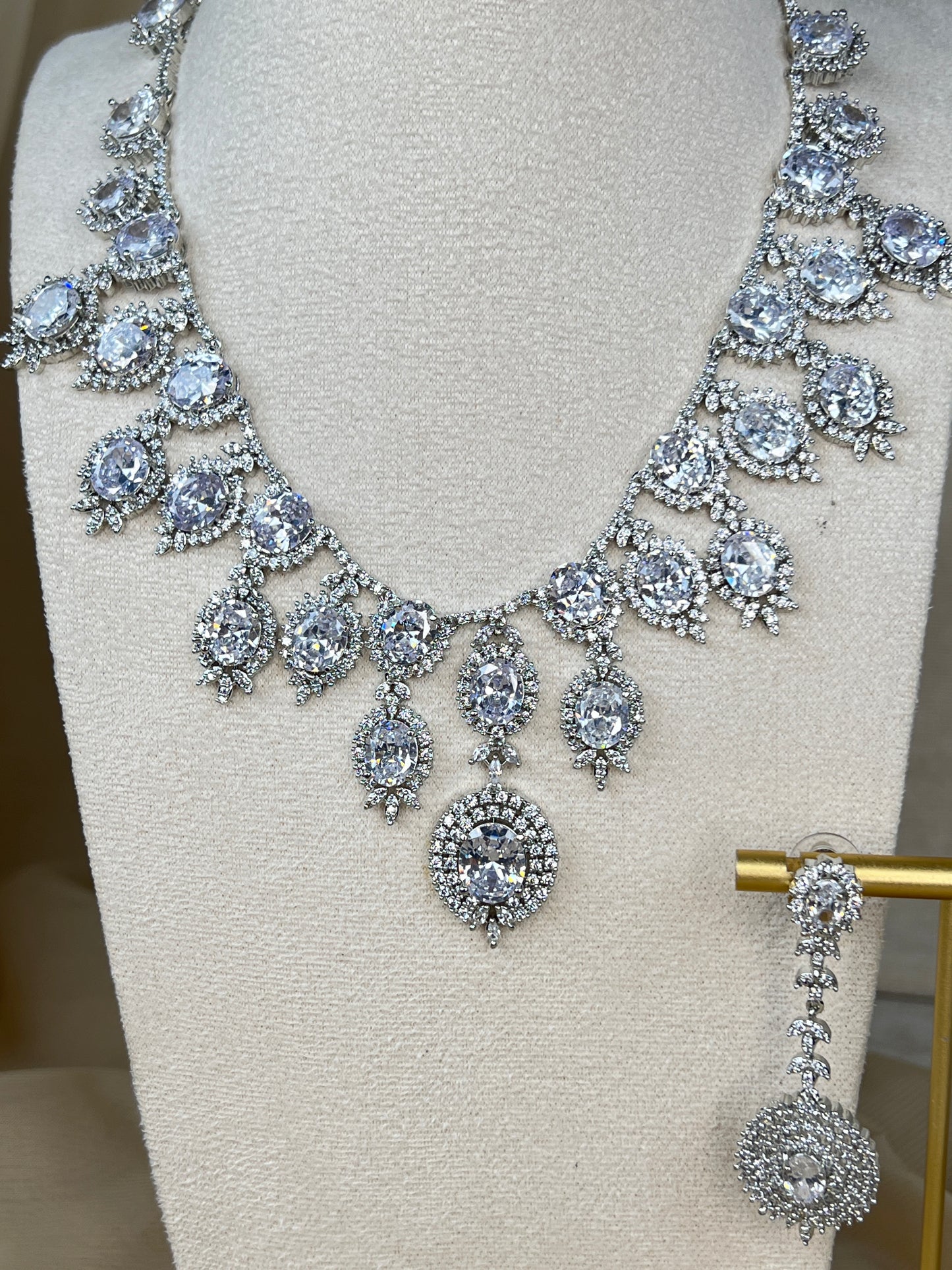 American Diamond | AD | Necklace Set