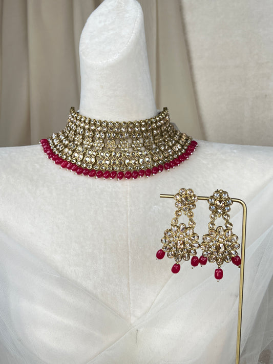 Semi Bridal Choker Set
