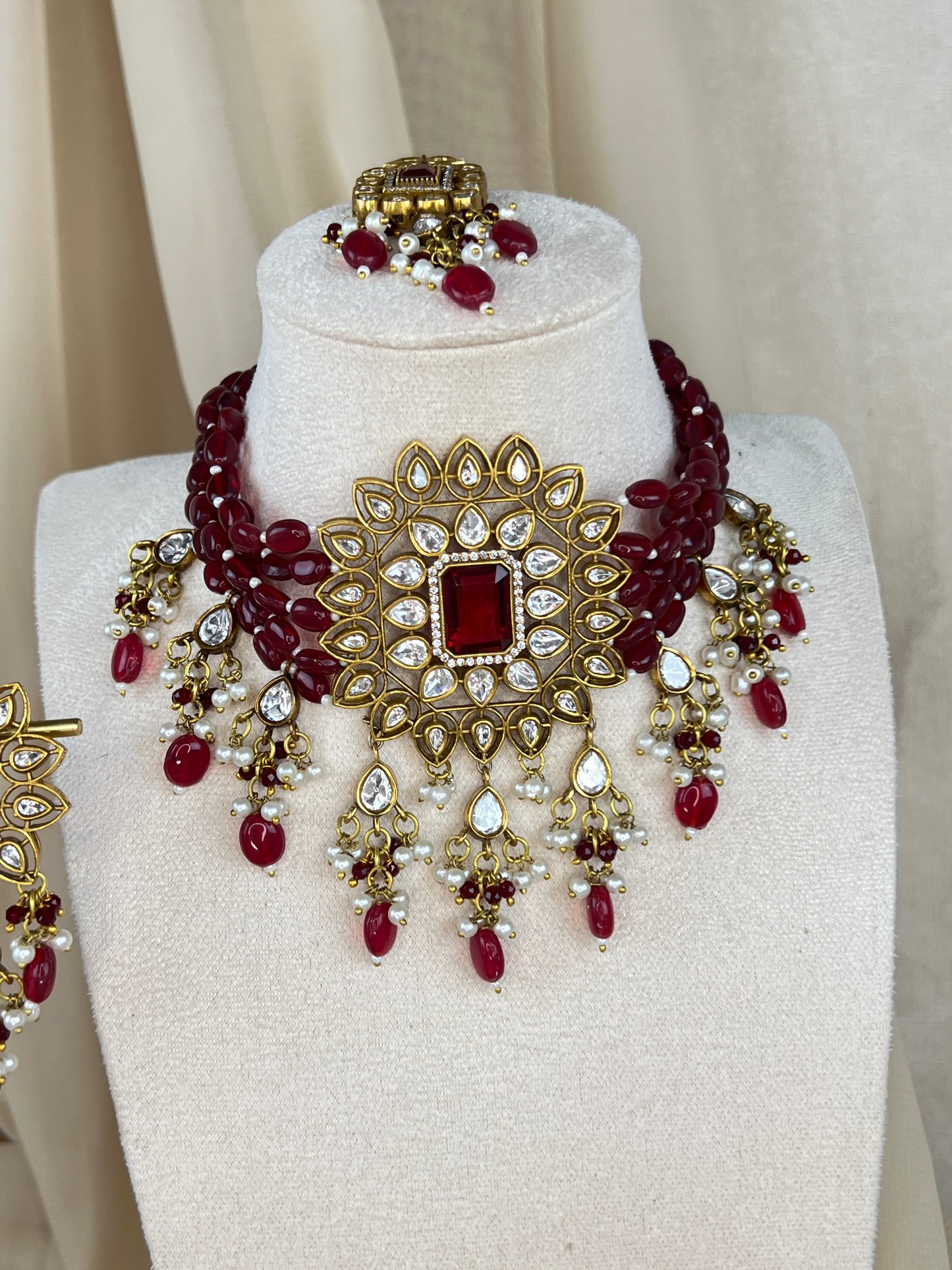 Pachi Kundan Choker Set