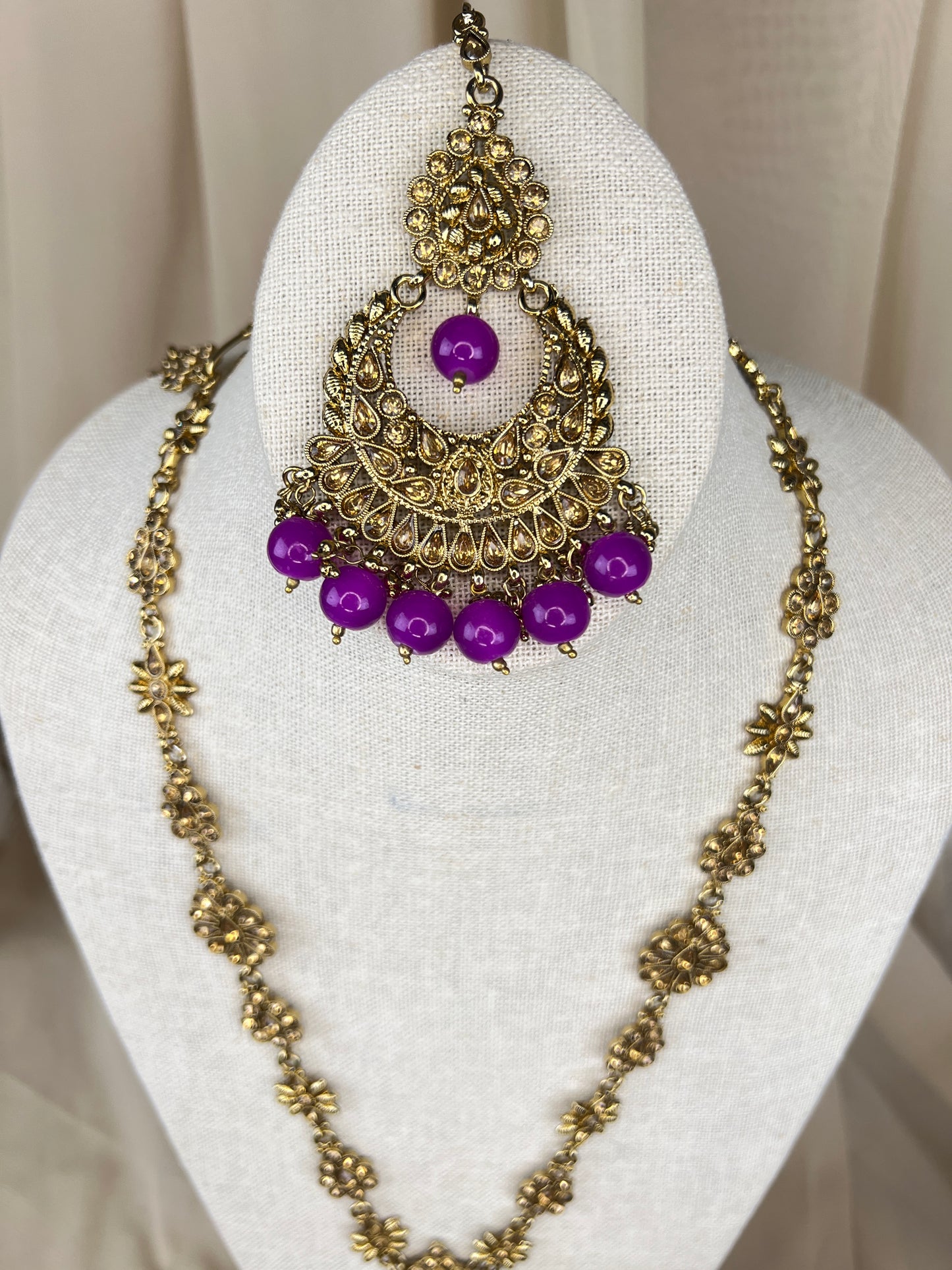 Long Pendant Style Rani Haar
