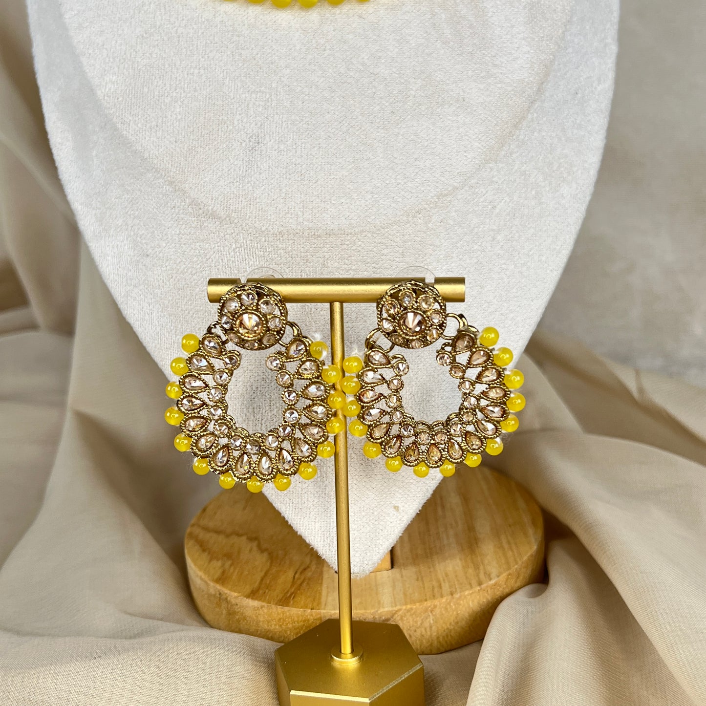 Polki Necklace Set