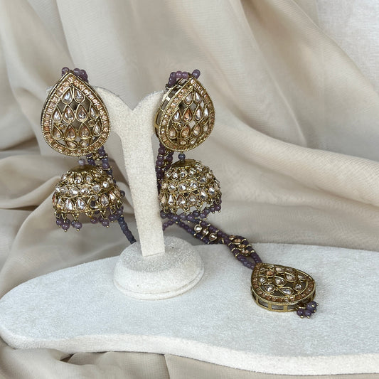 Jhumka Earring & Tikka Set