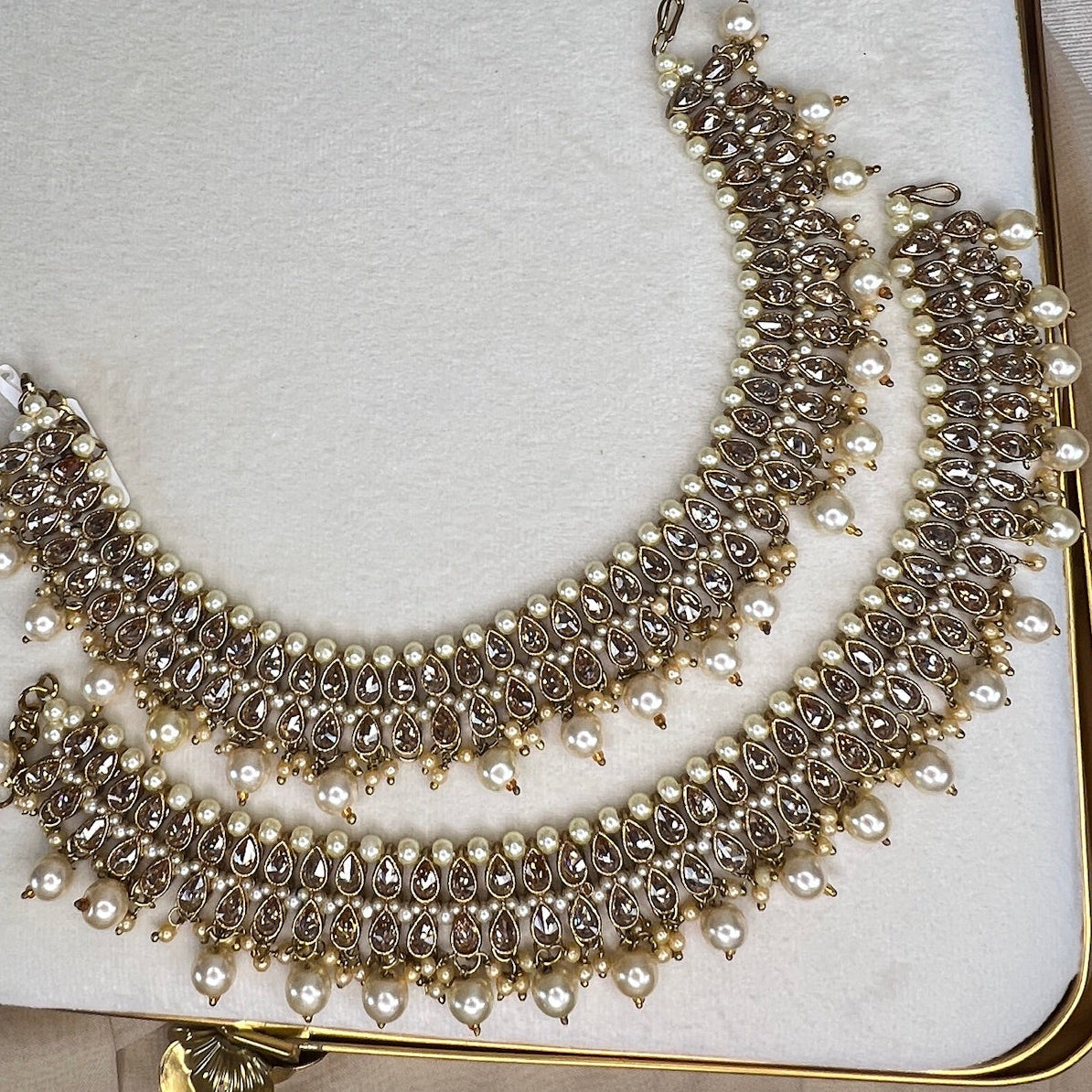 Polki Bridal Payal | Anklet