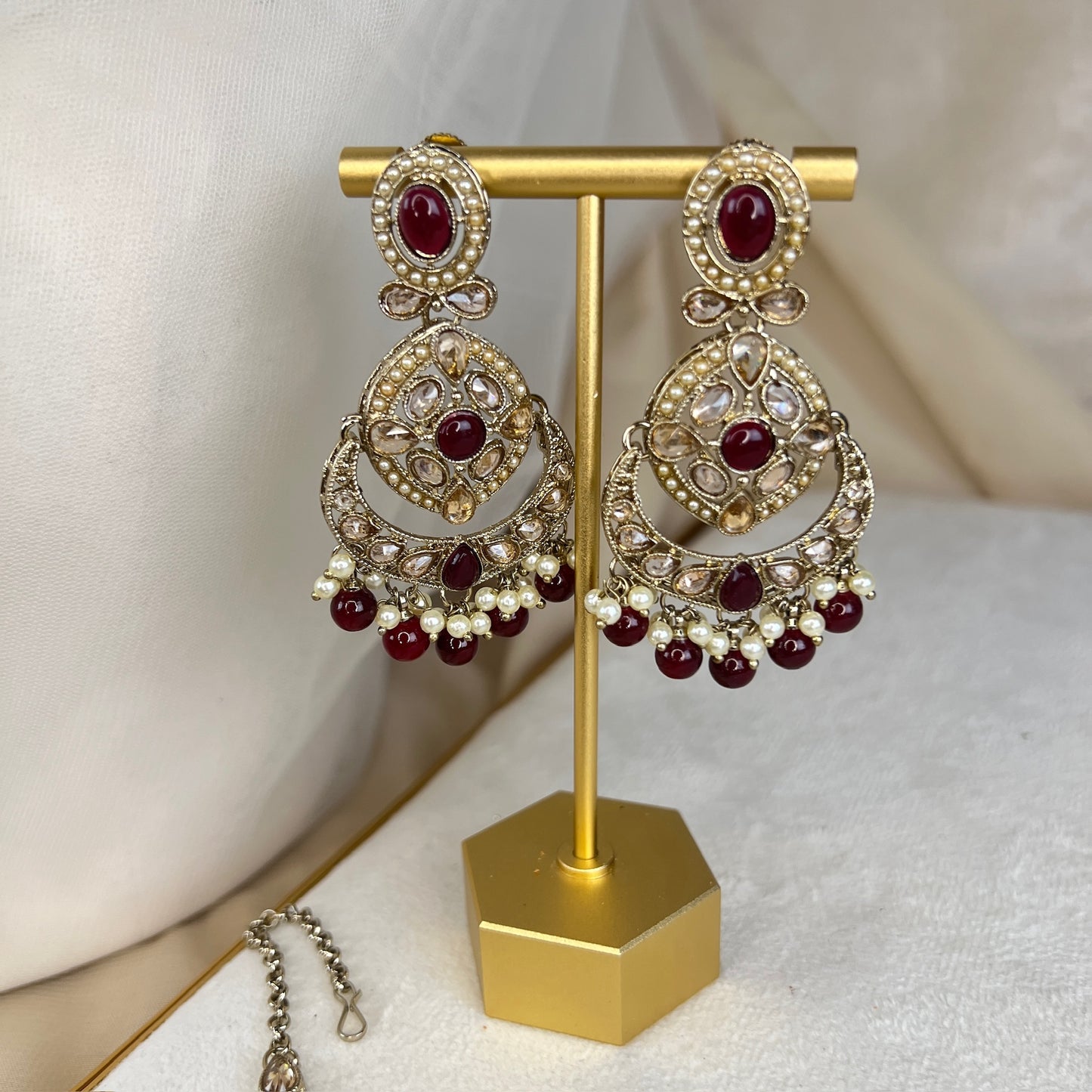 Large Semi Bridal Choker Set