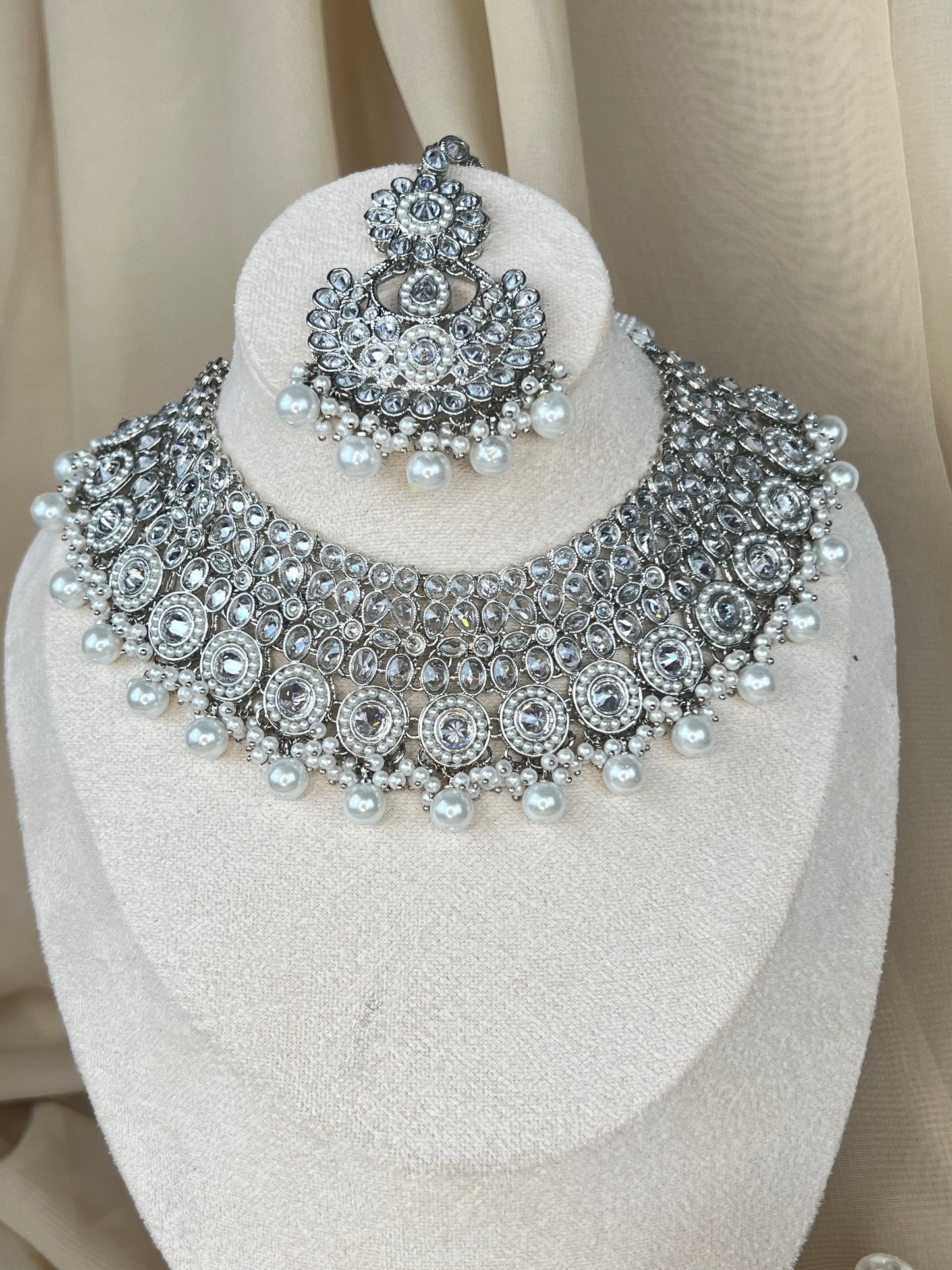 Polki Necklace Set
