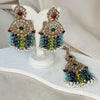 Large Earring & Tikka Set