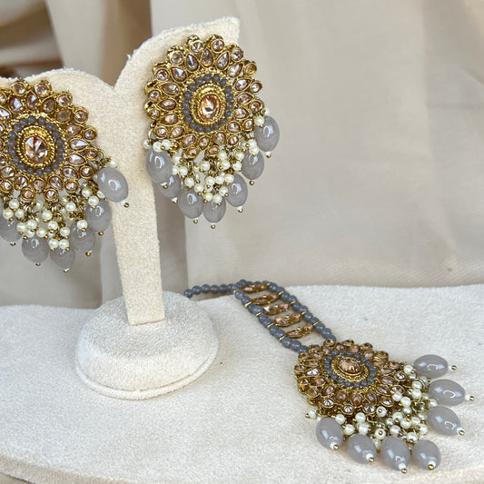 Earring and Tikka Set