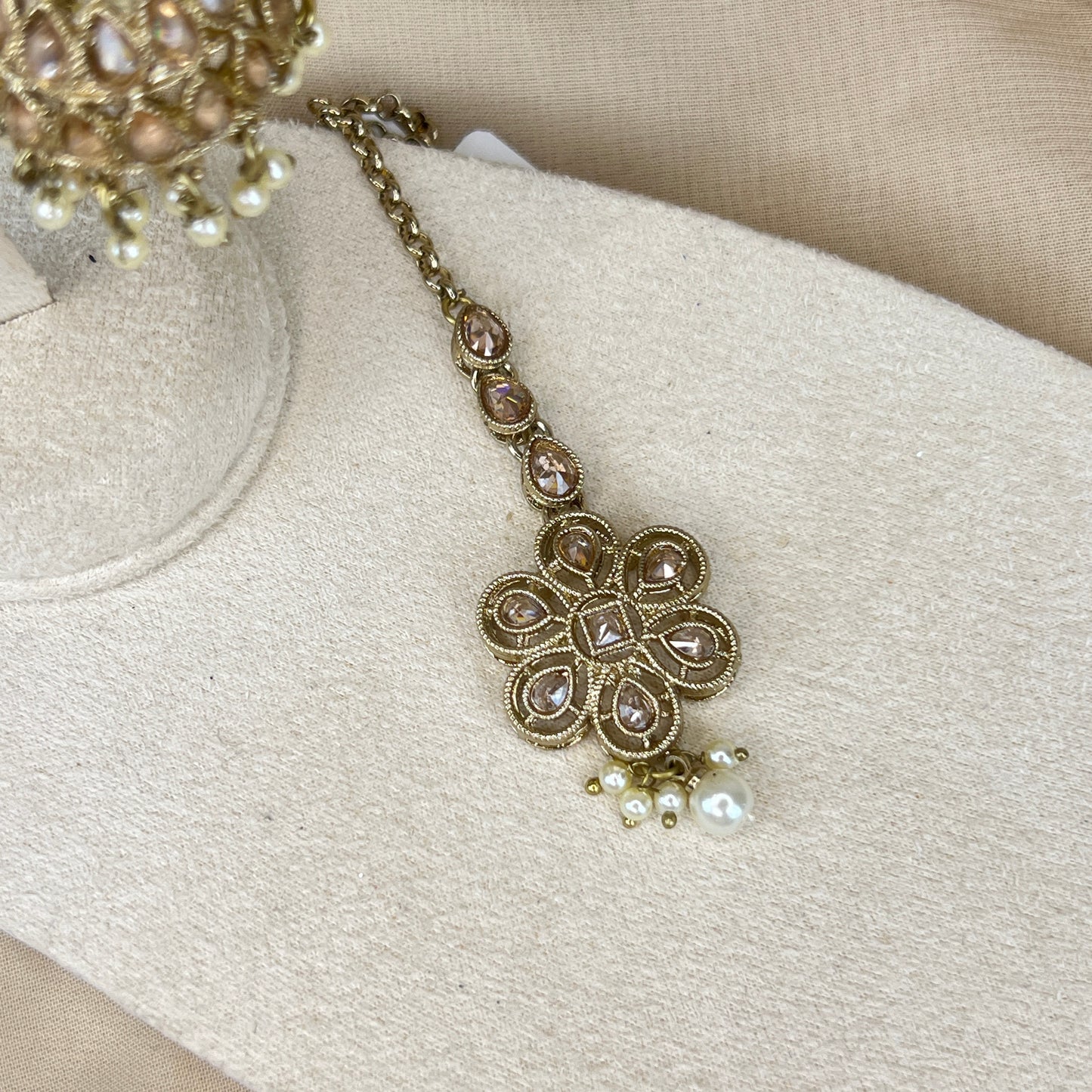 Jhumka Earring and Tikka Set