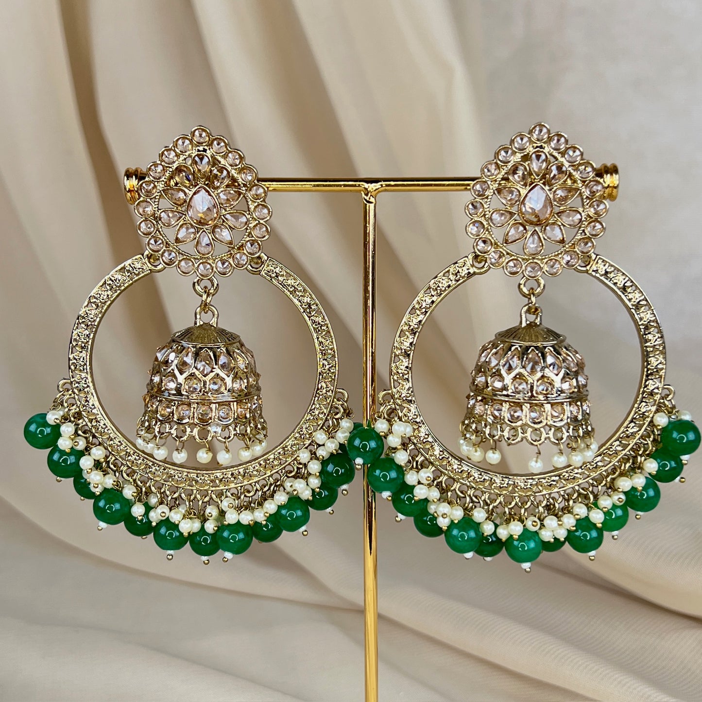Statement Jhumka Earring