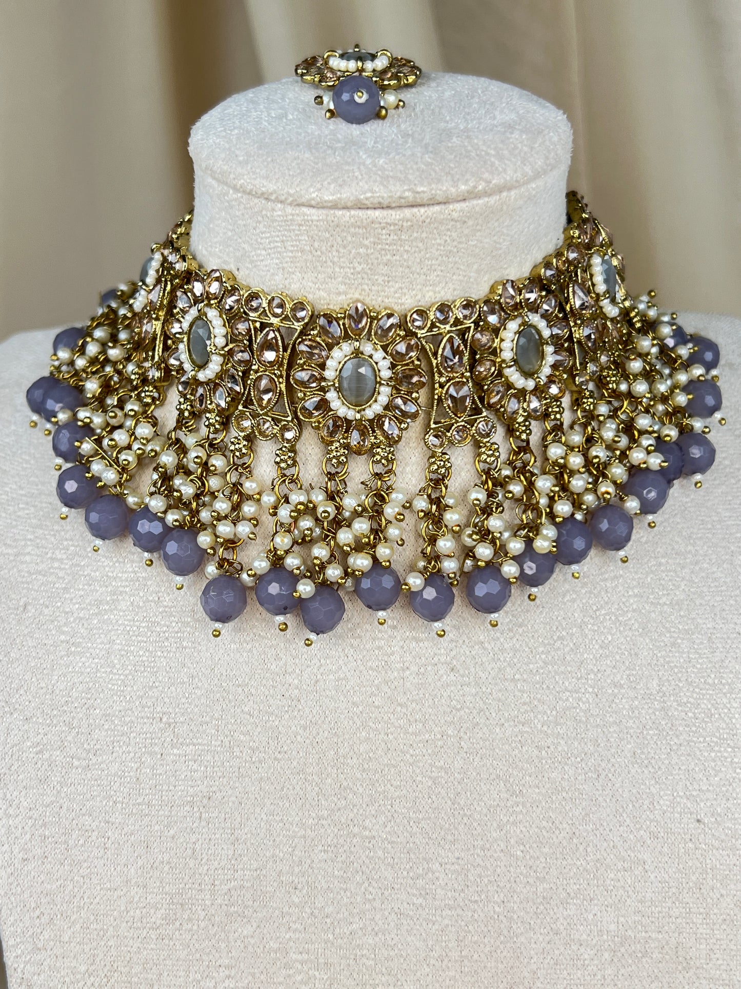 Polki Choker Set