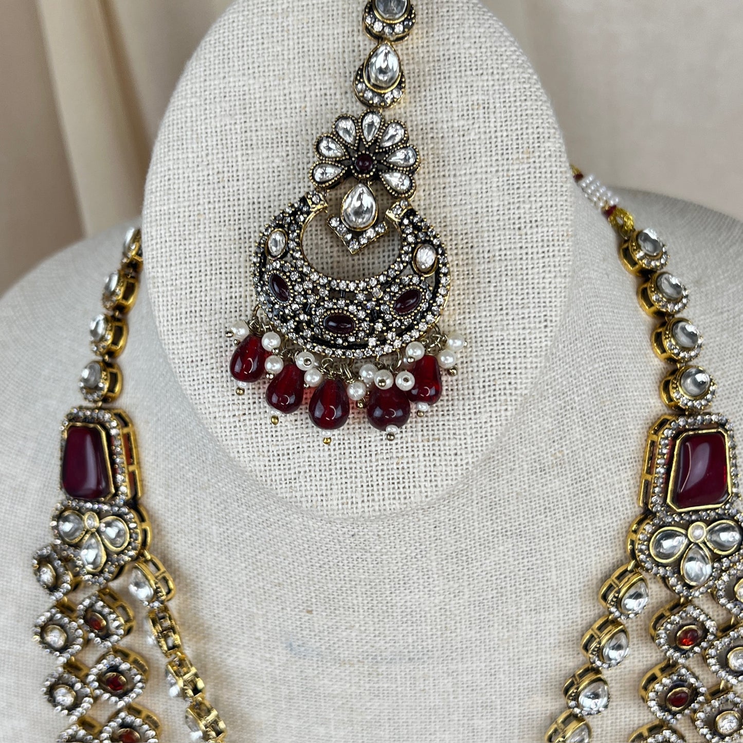 Kundan Long | Haar | Necklace Set