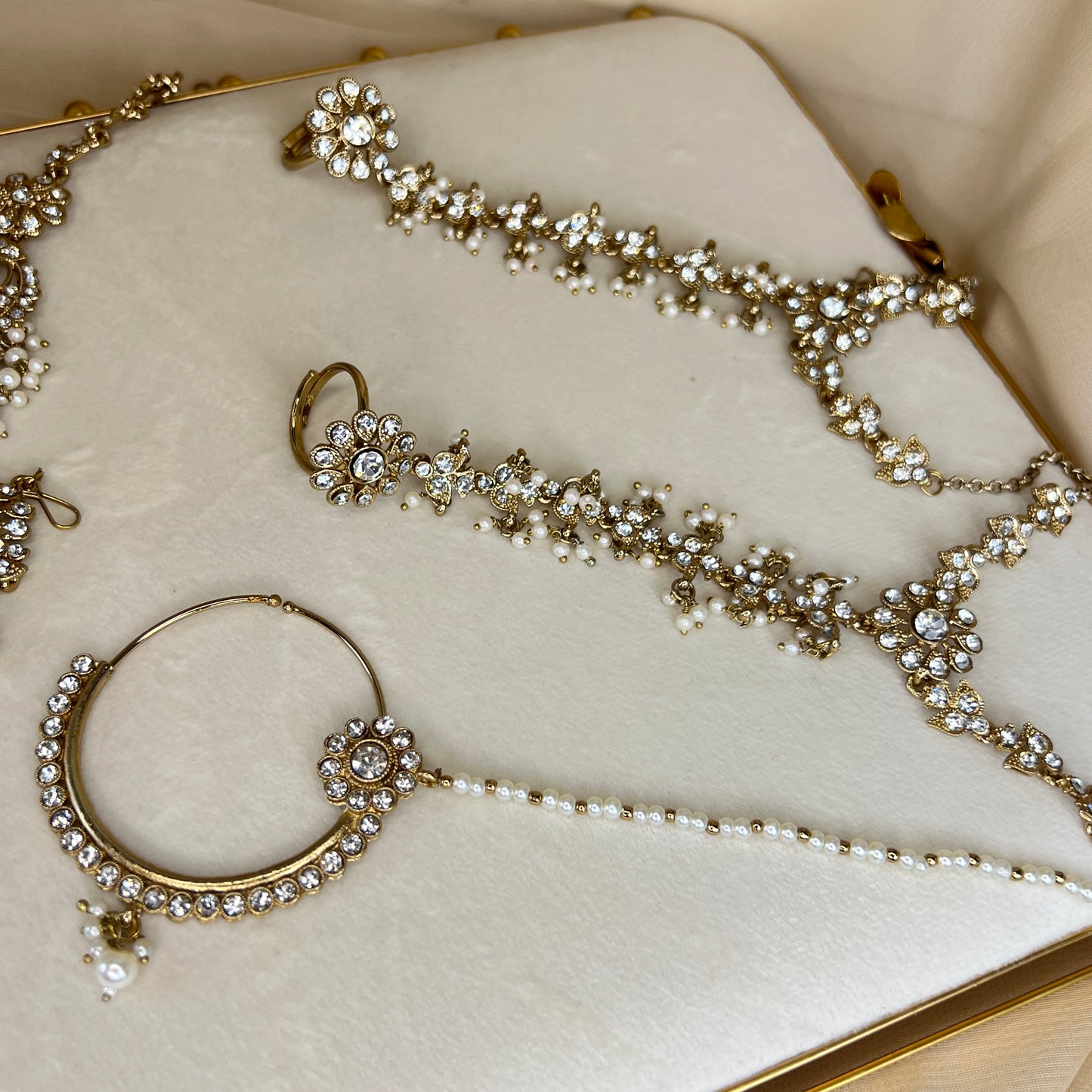 Long Layered Mala Full Bridal Set