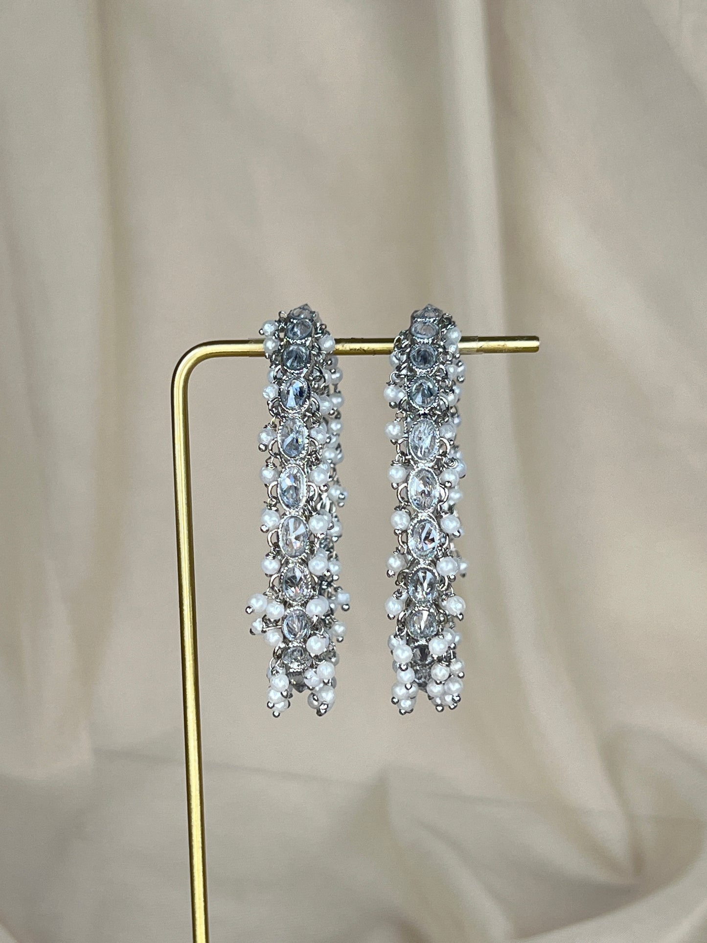 Polki Pearl Bangle Pair