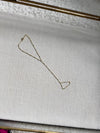 Simple Gold Chain  Hand Harness Ring Bracelet | Hath Panja