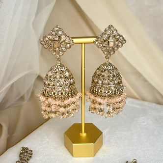 Pakistani Style Semi Bridal Set w/Jhoomar