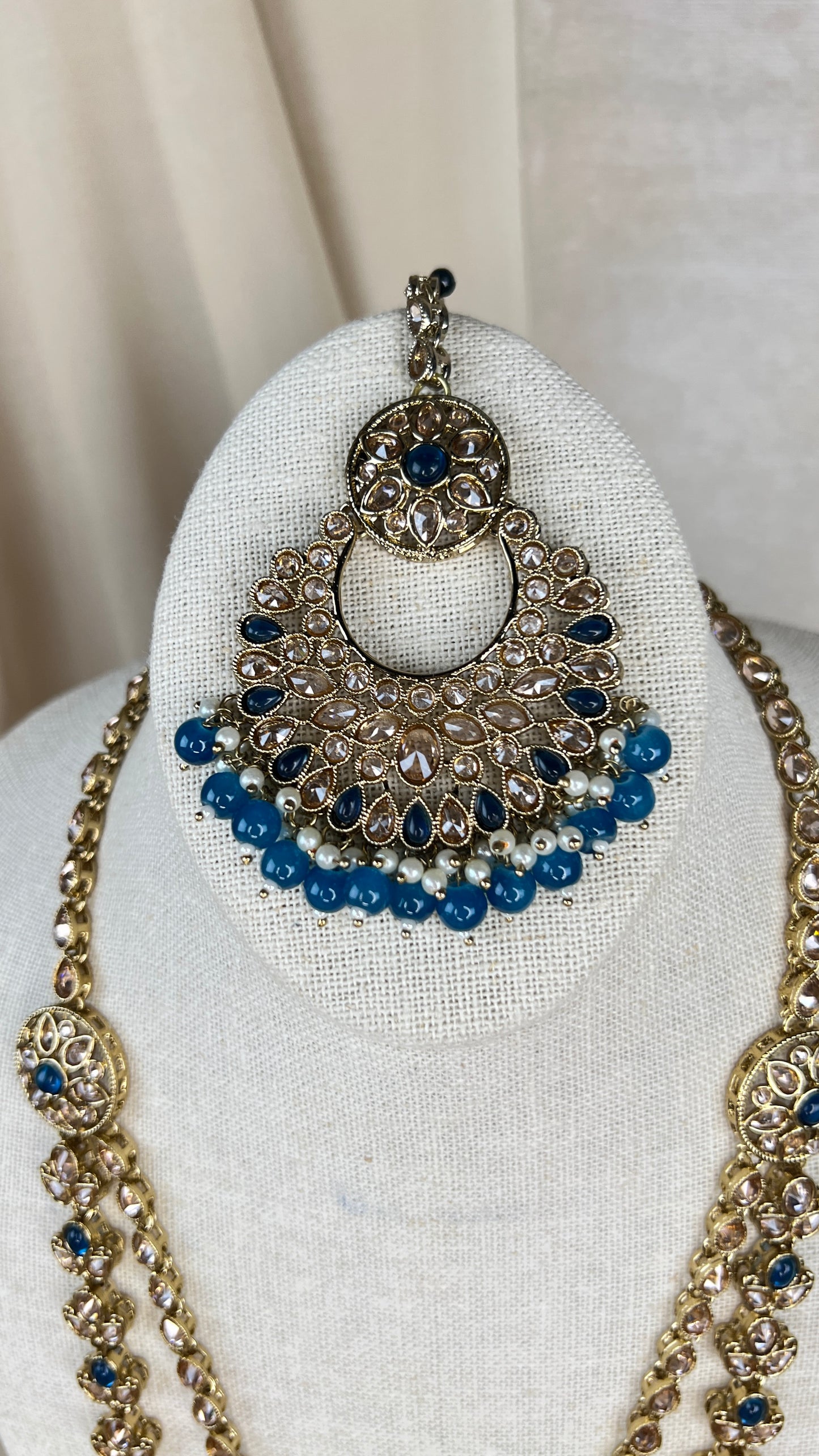 Polki Rani Haar | Mala | Long Necklace Set