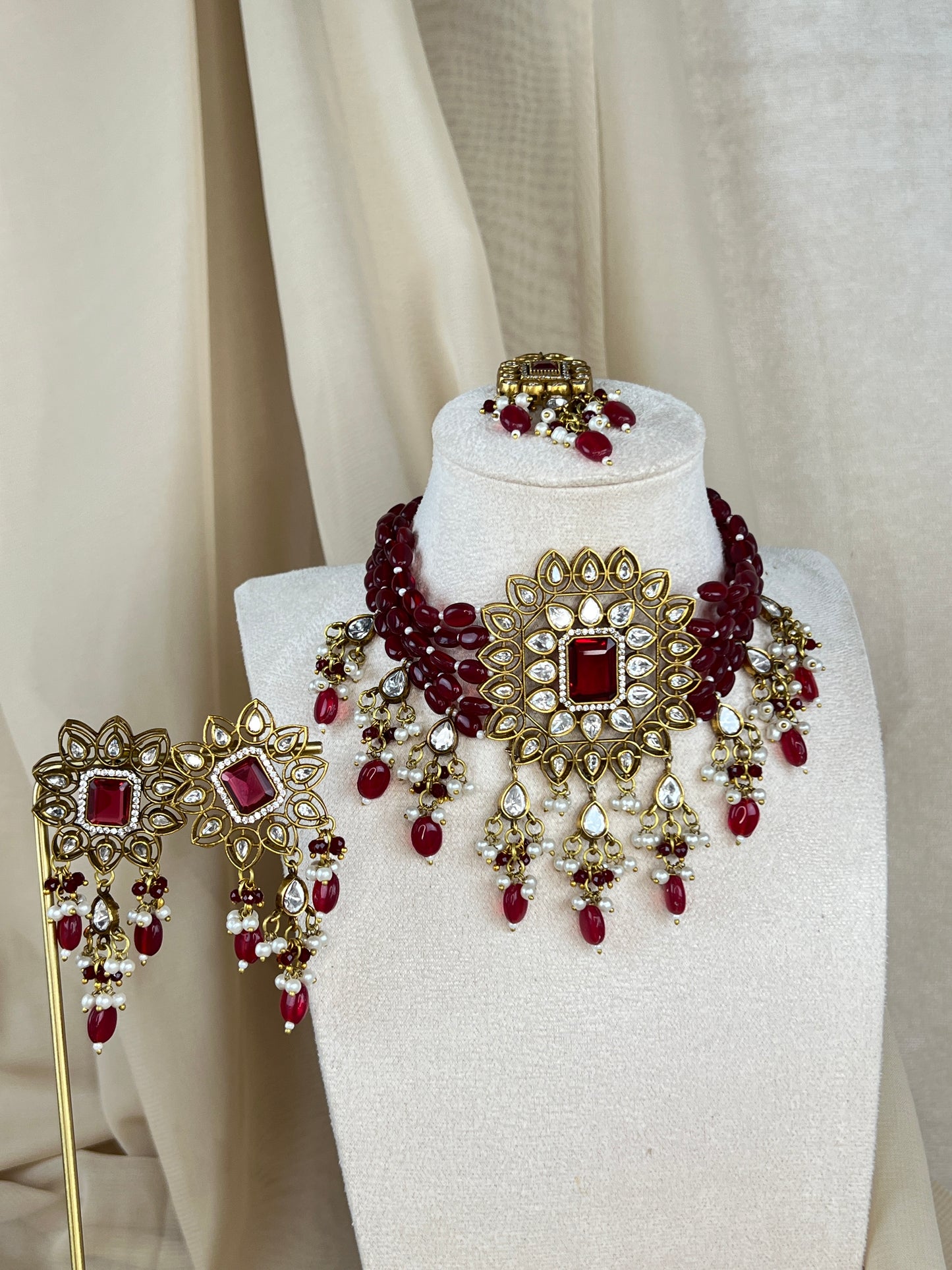 Pachi Kundan Choker Set