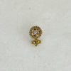 Gold Oxidized Clip On Nose Ring