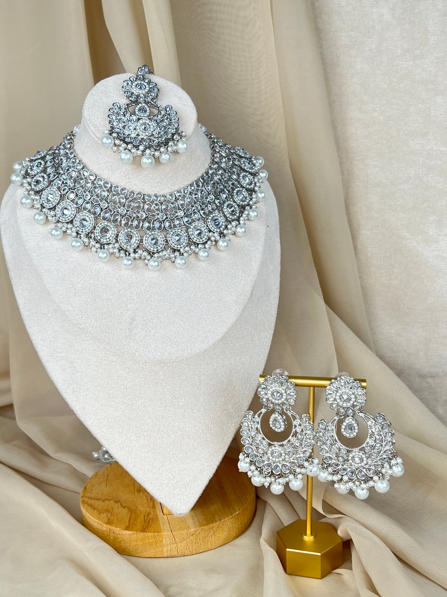Polki Necklace Set