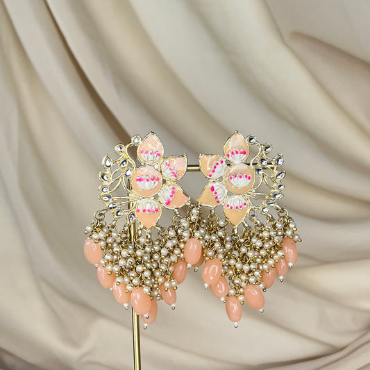 Meenakari Statement Earrings