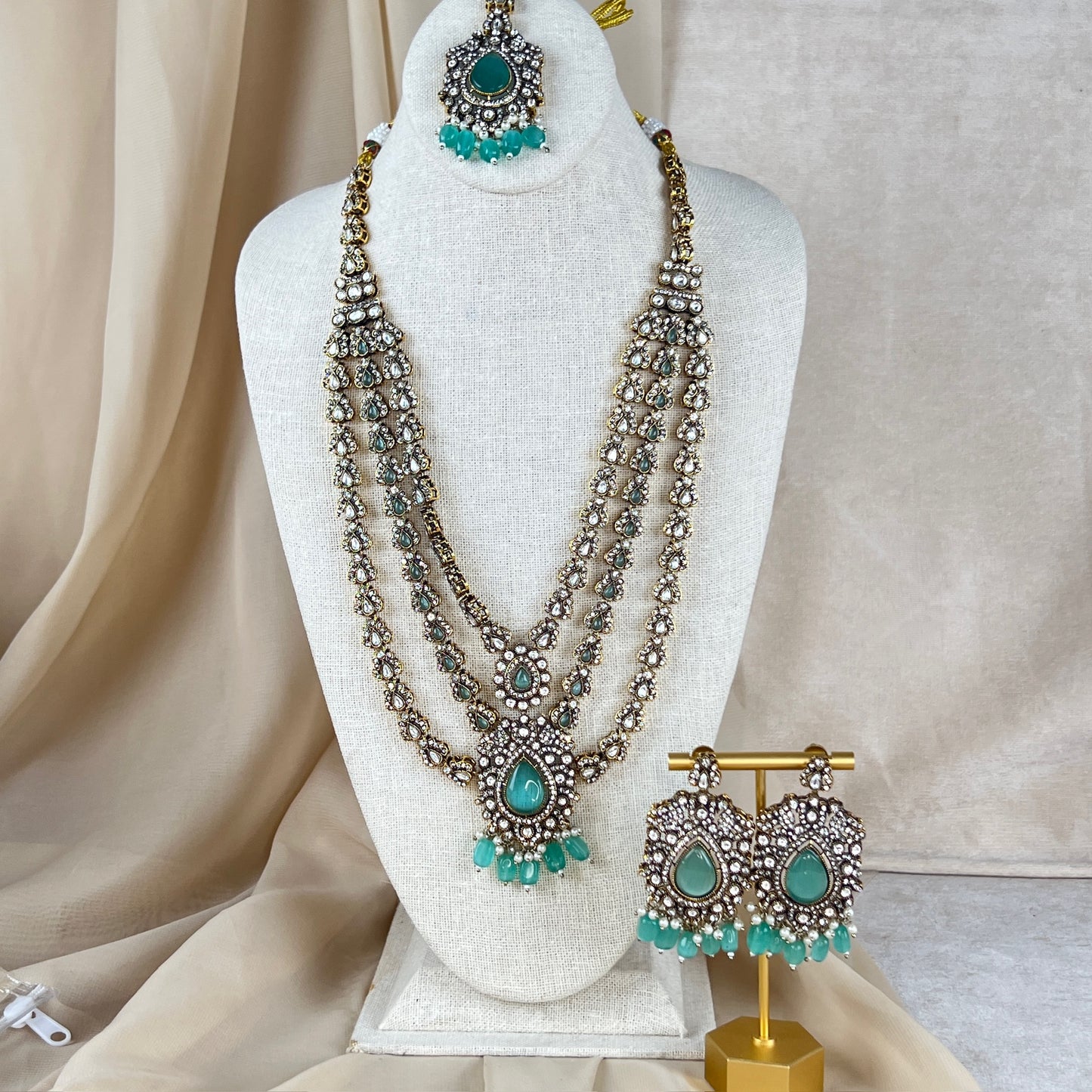Kundan Long | Haar | Necklace Set
