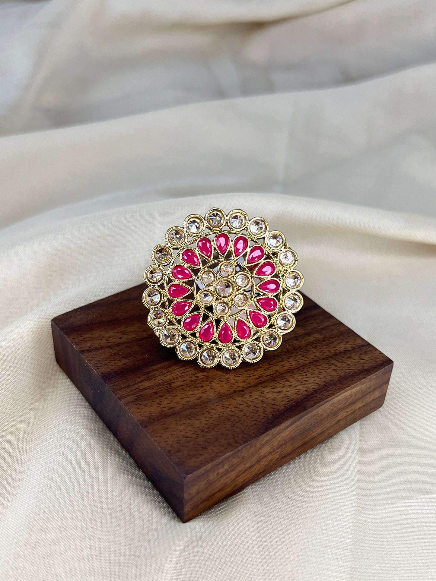 Large Statement Polki Ring