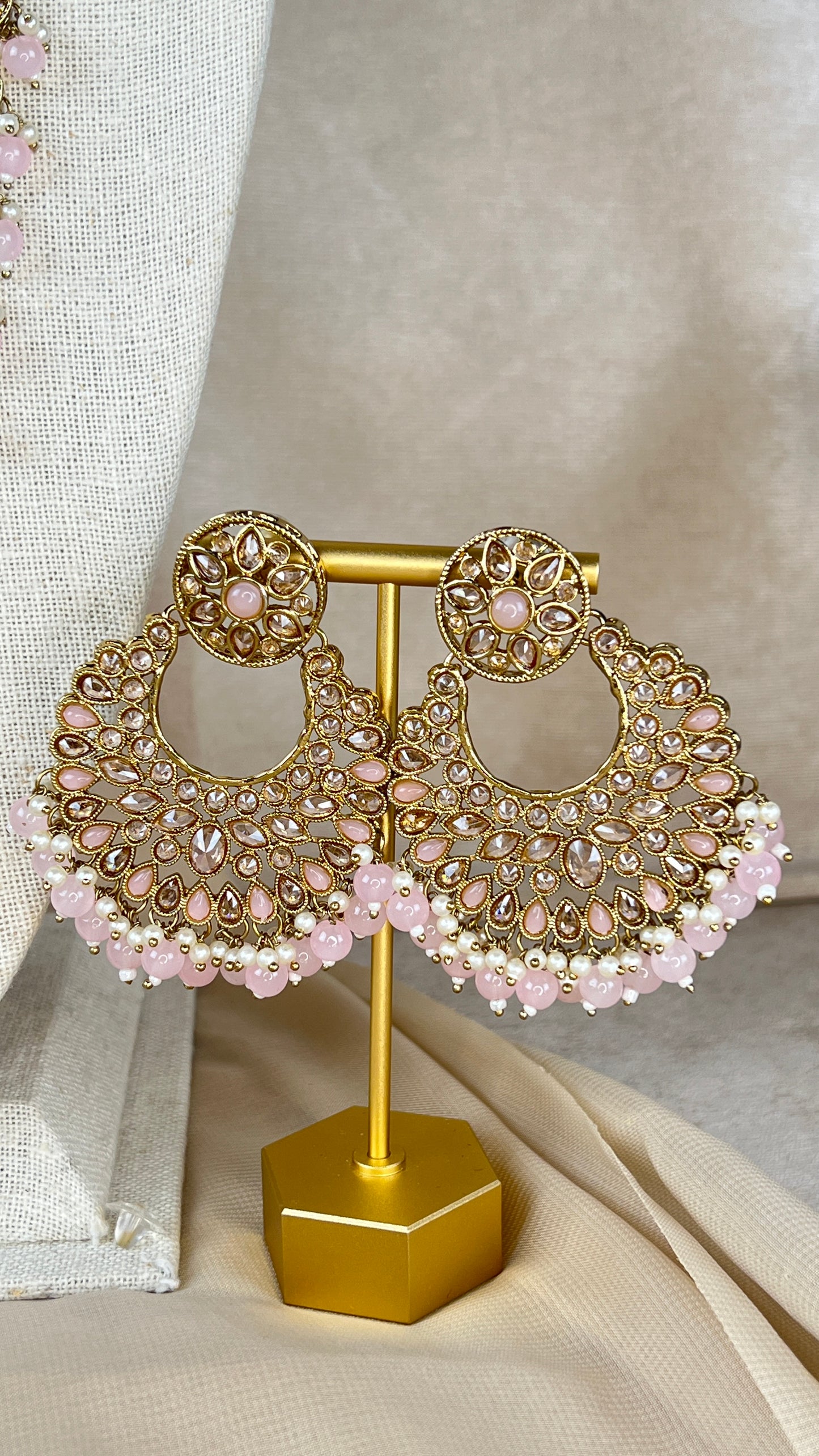 Polki Rani Haar | Mala | Long Necklace Set