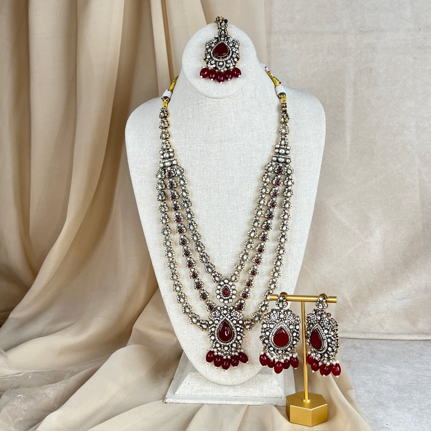 Kundan Long | Haar | Necklace Set