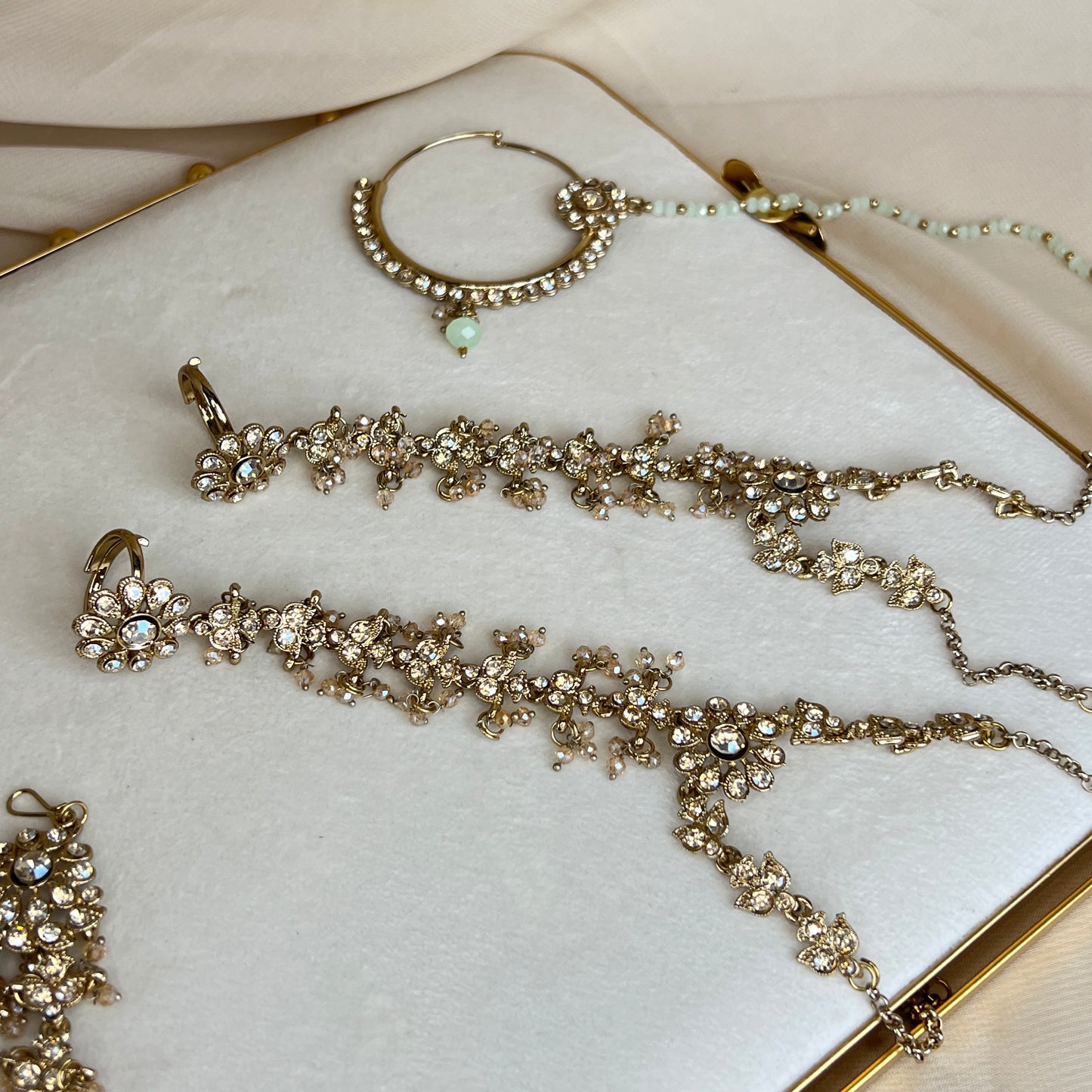 Long Layered Mala Full Bridal Set