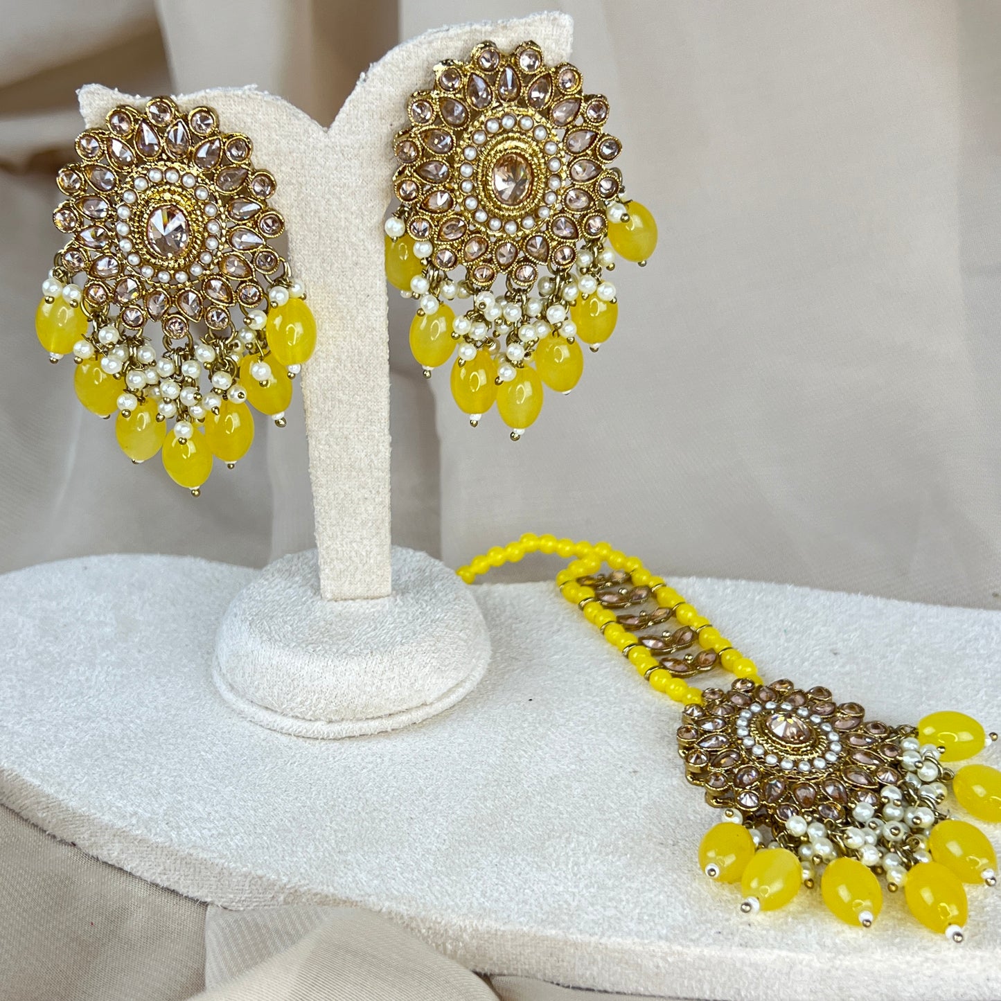 Earring and Tikka Set