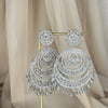 Statement American Diamond Earrings